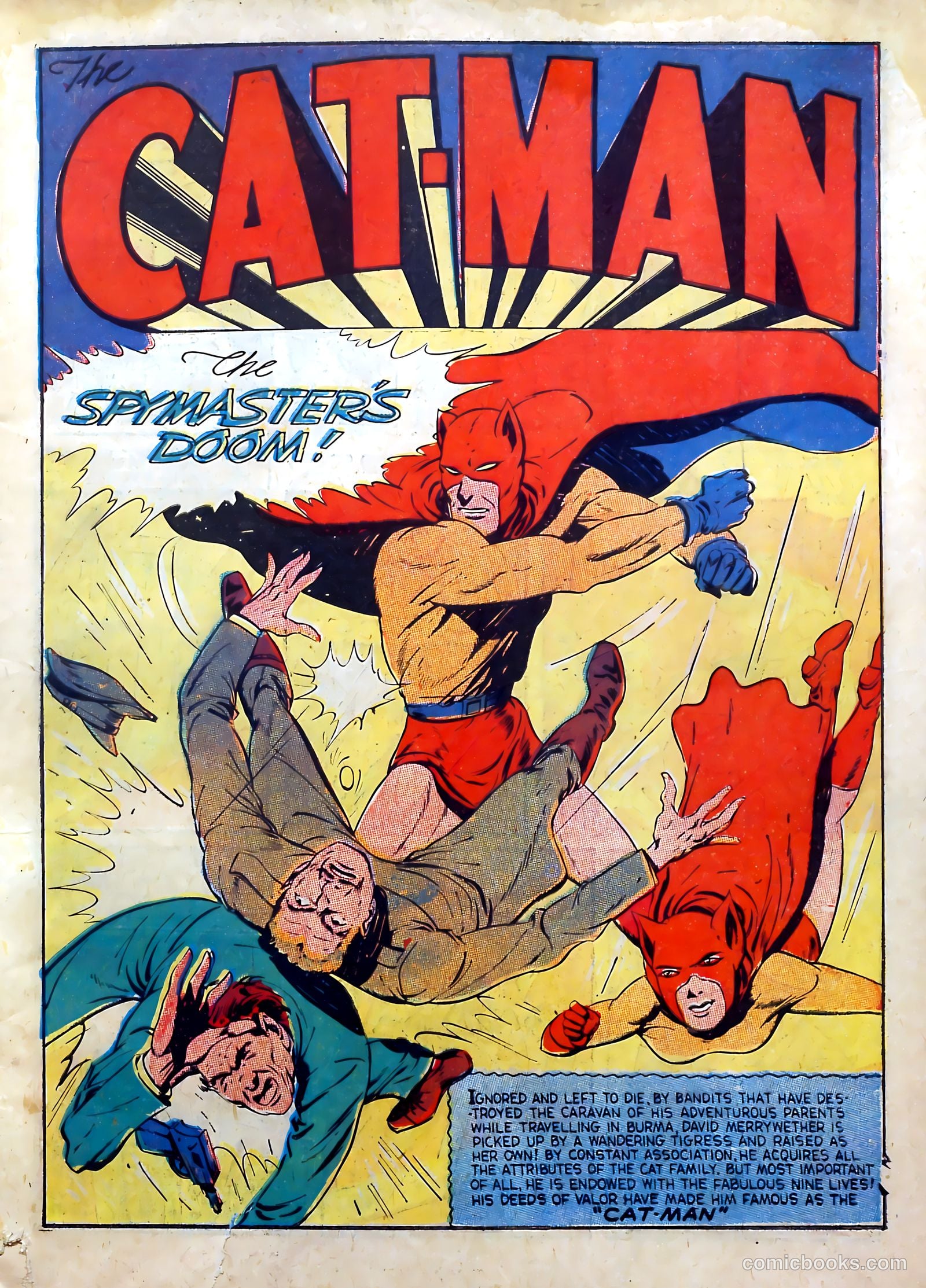 Cat-Man Comics #8 (1941) — page 3 of 68
