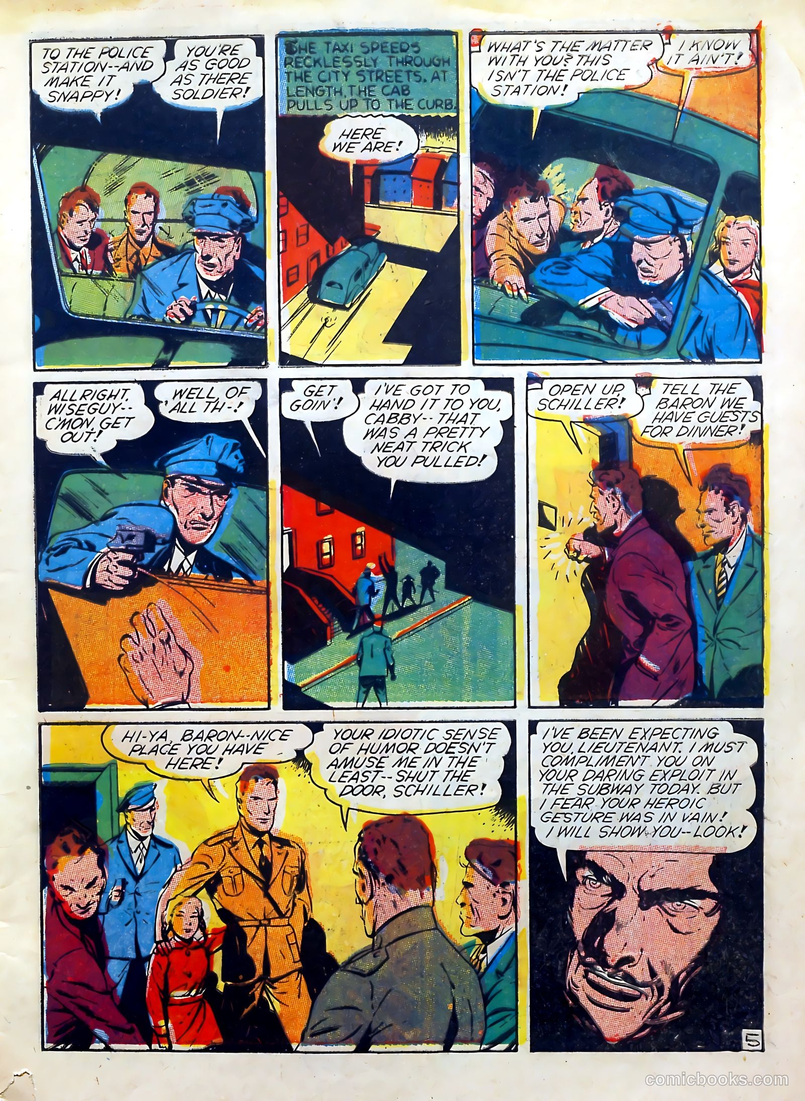 Cat-Man Comics #8 (1941) — page 7 of 68