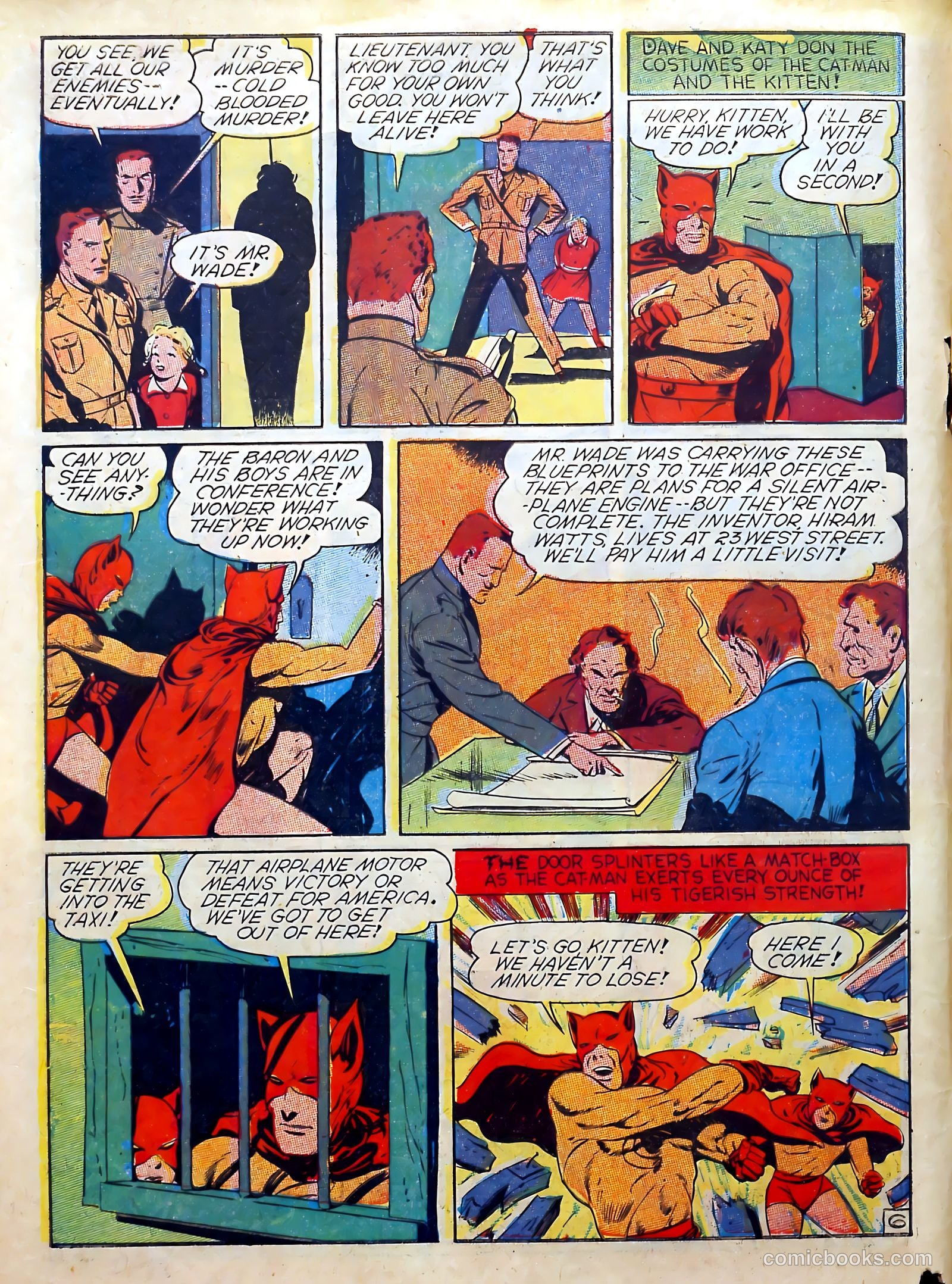 Cat-Man Comics #8 (1941) — page 8 of 68