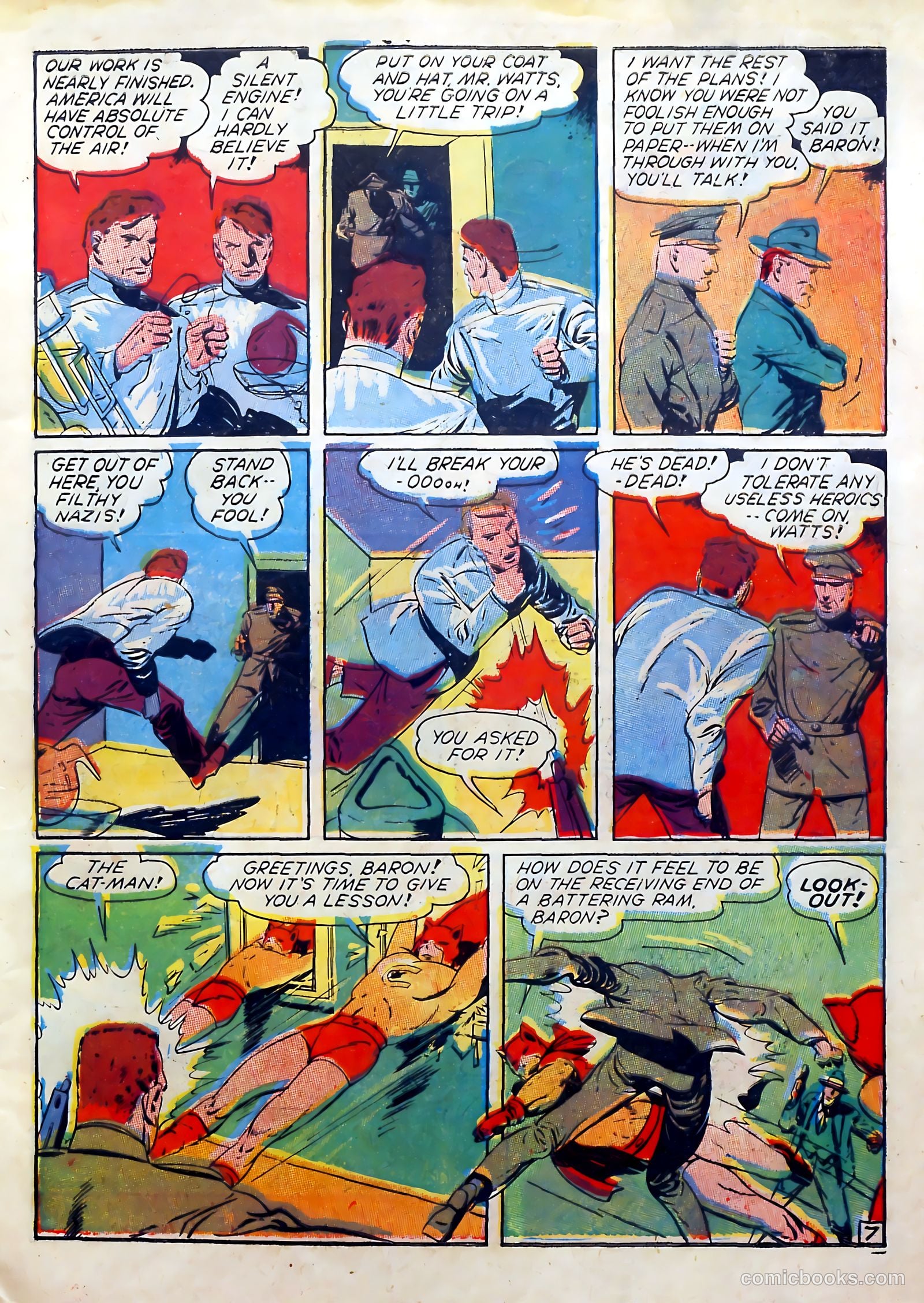 Cat-Man Comics #8 (1941) — page 9 of 68