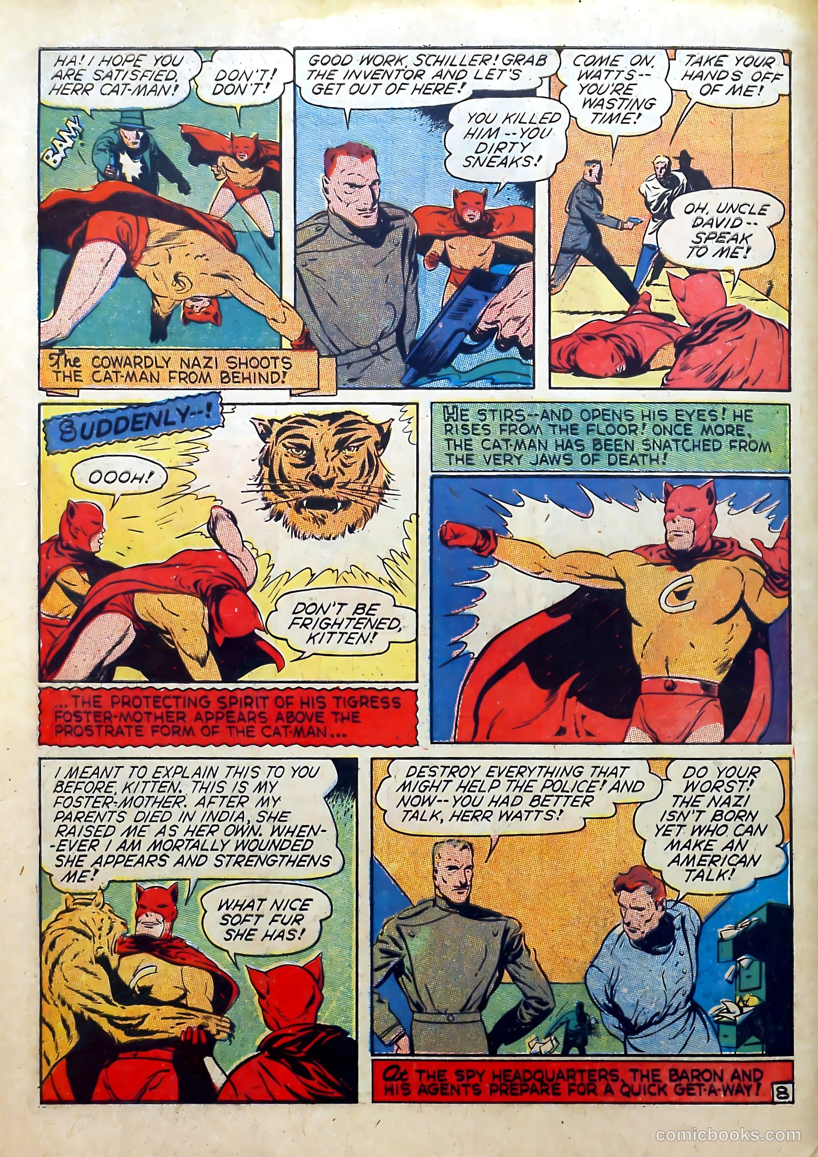 Cat-Man Comics #8 (1941) — page 10 of 68