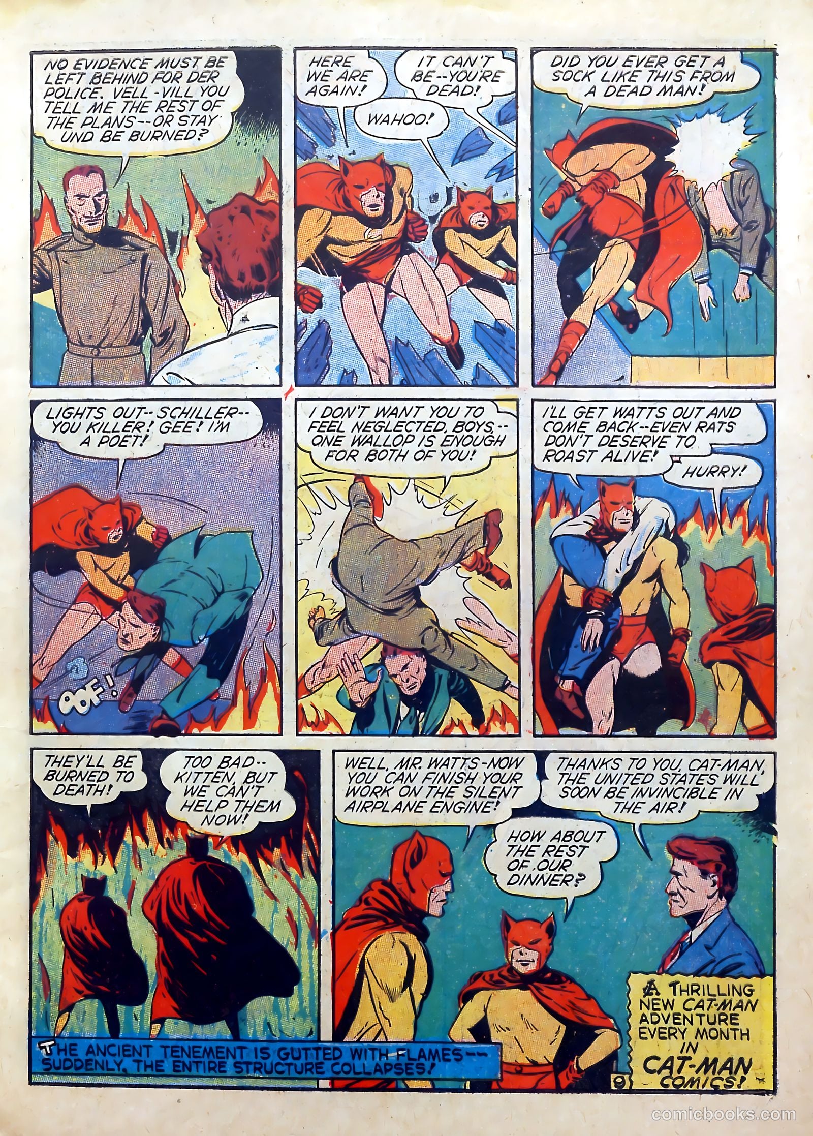 Cat-Man Comics #8 (1941) — page 11 of 68