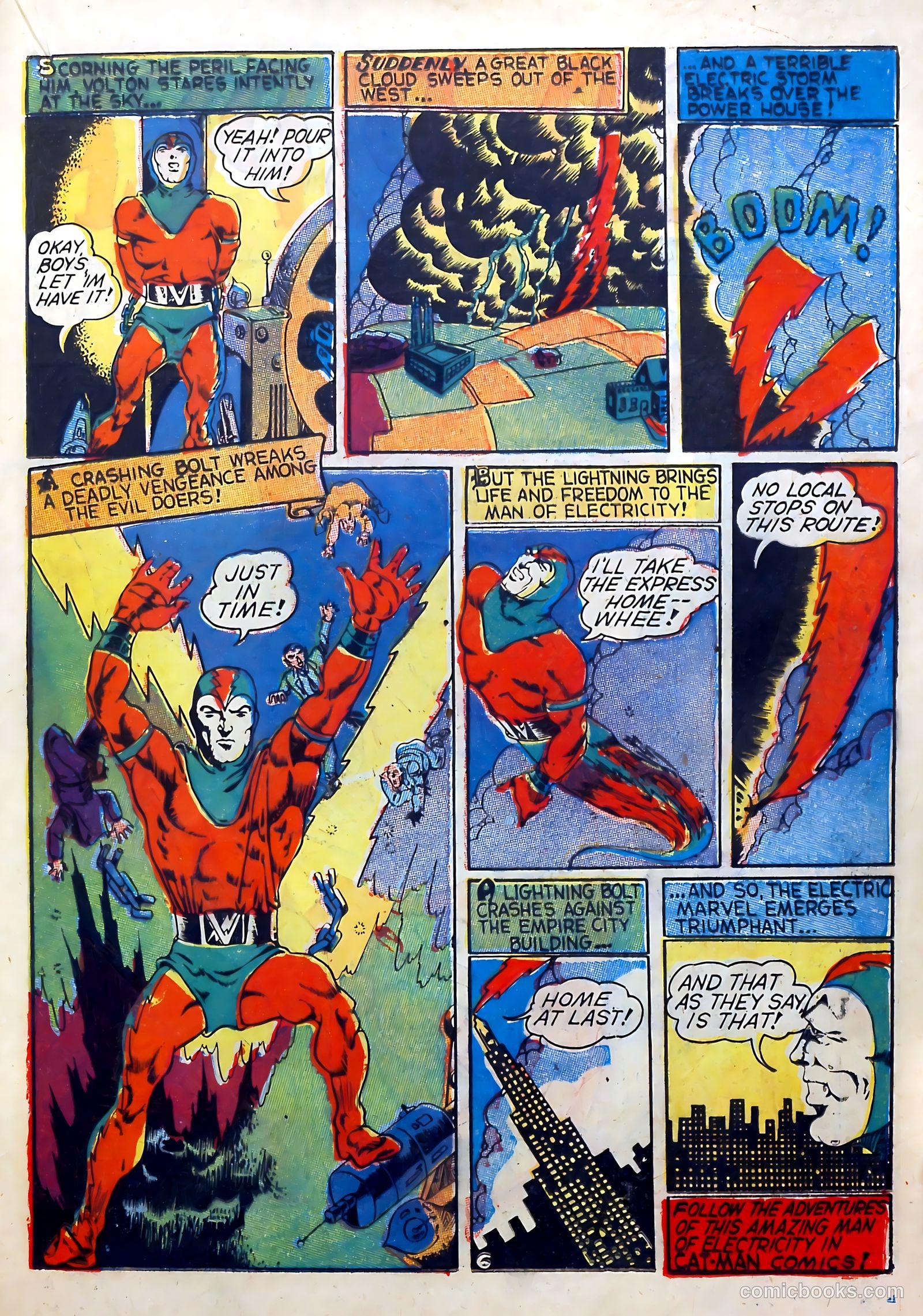 Cat-Man Comics #8 (1941) — page 39 of 68