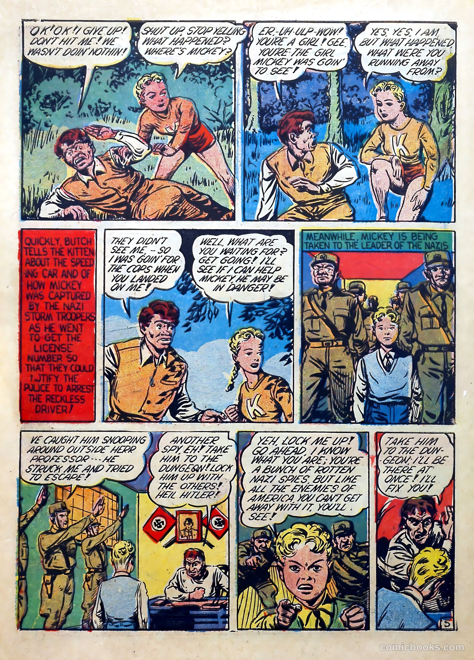 Cat-Man Comics #8 (1941) — page 56 of 68