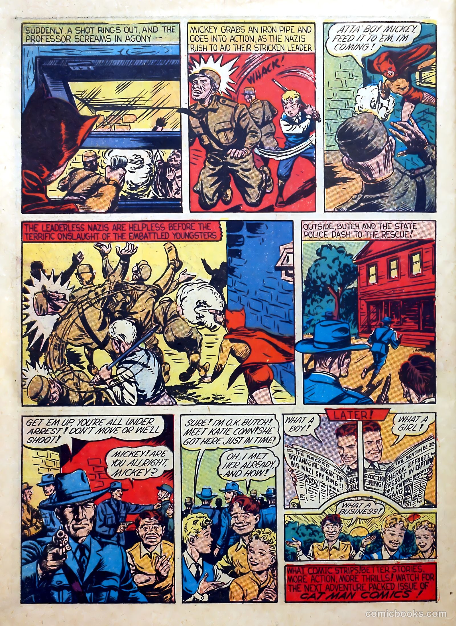Cat-Man Comics #8 (1941) — page 58 of 68