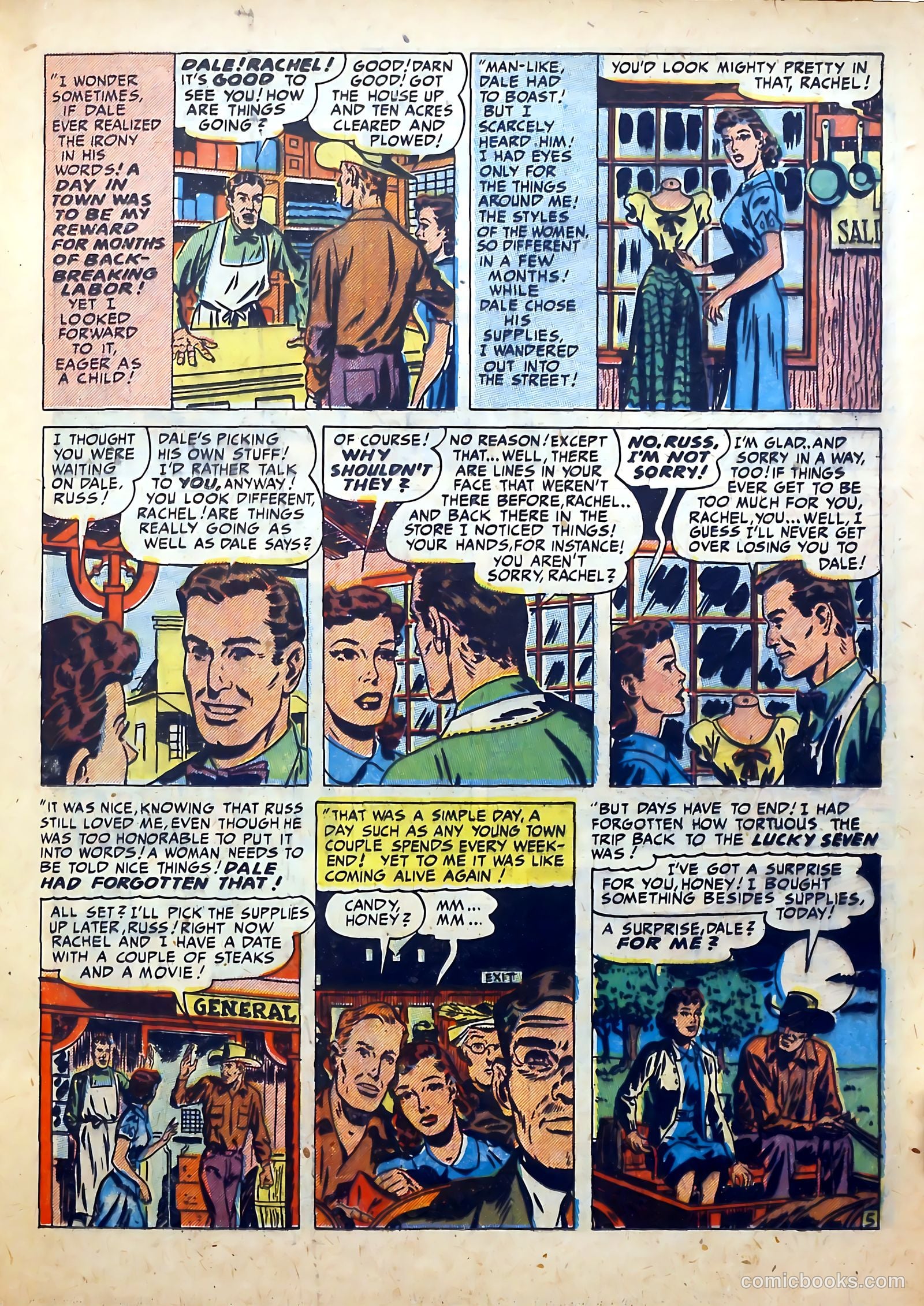 Western Love #5 (1950) — page 17 of 52