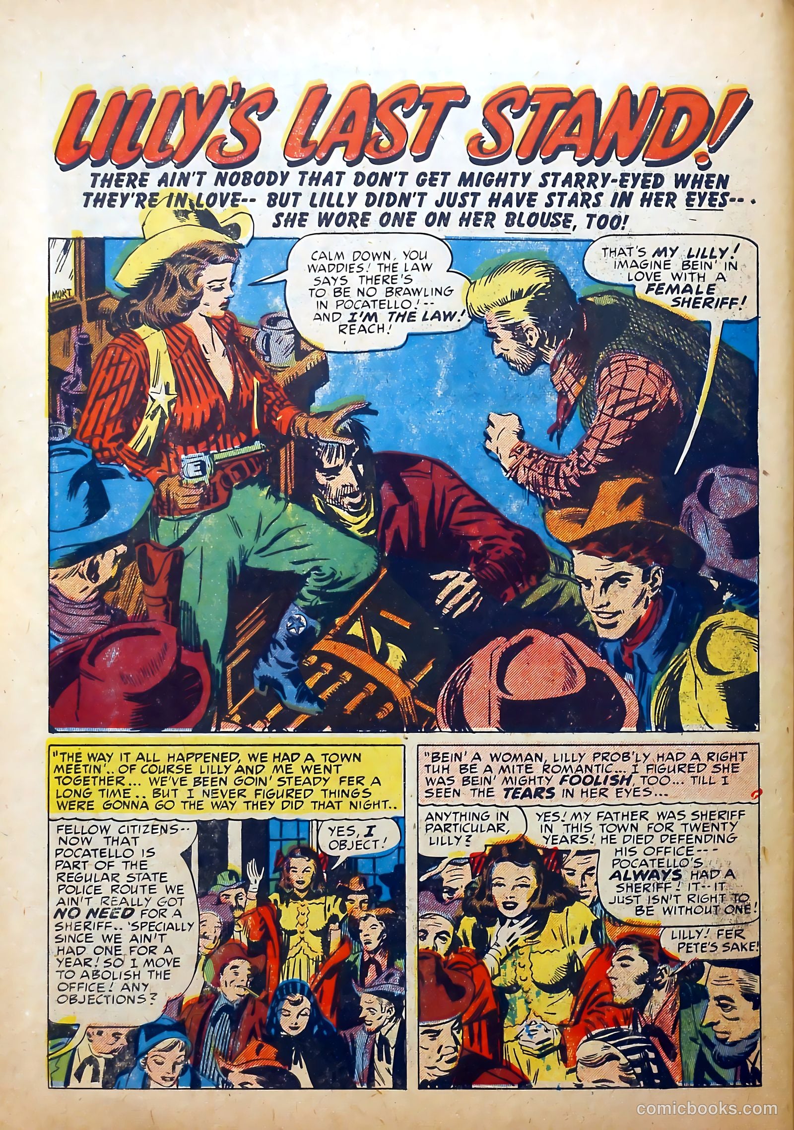 Western Love #5 (1950) — page 40 of 52