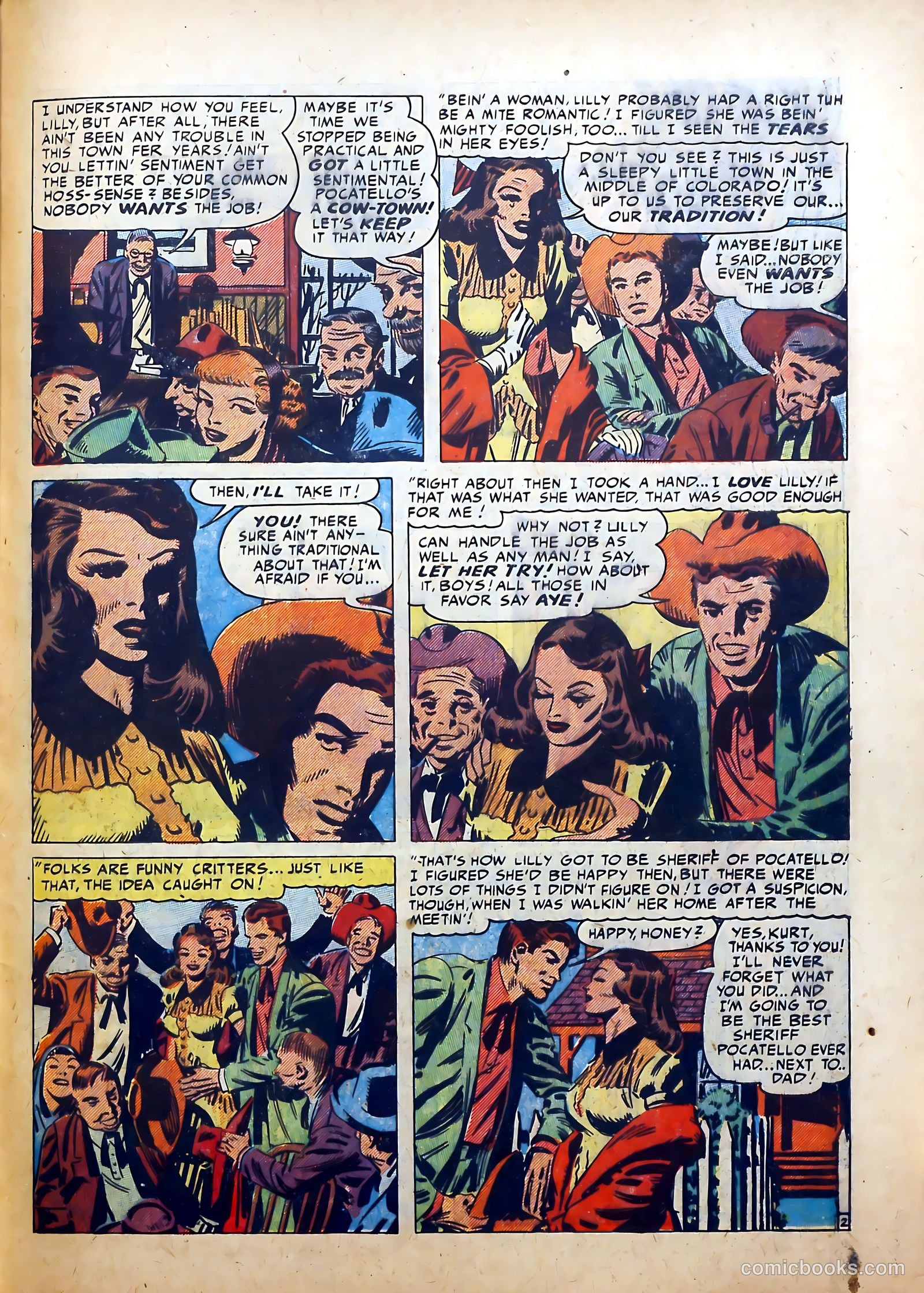 Western Love #5 (1950) — page 41 of 52
