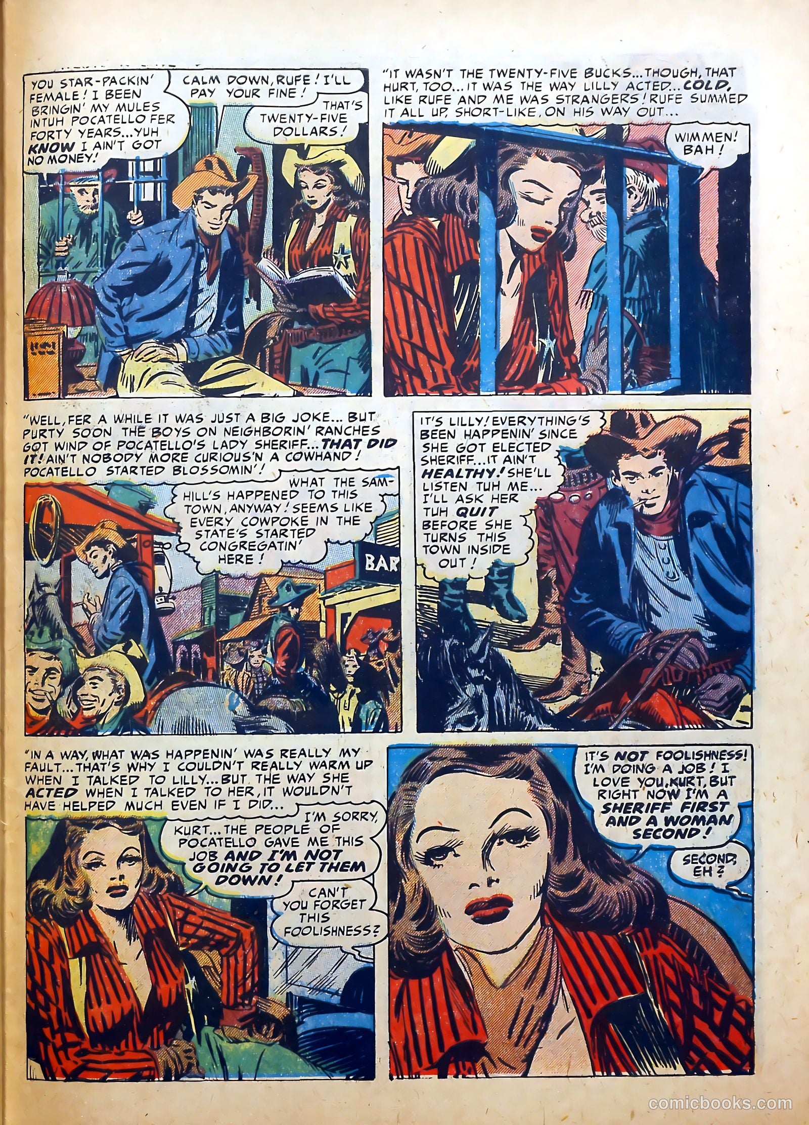 Western Love #5 (1950) — page 43 of 52
