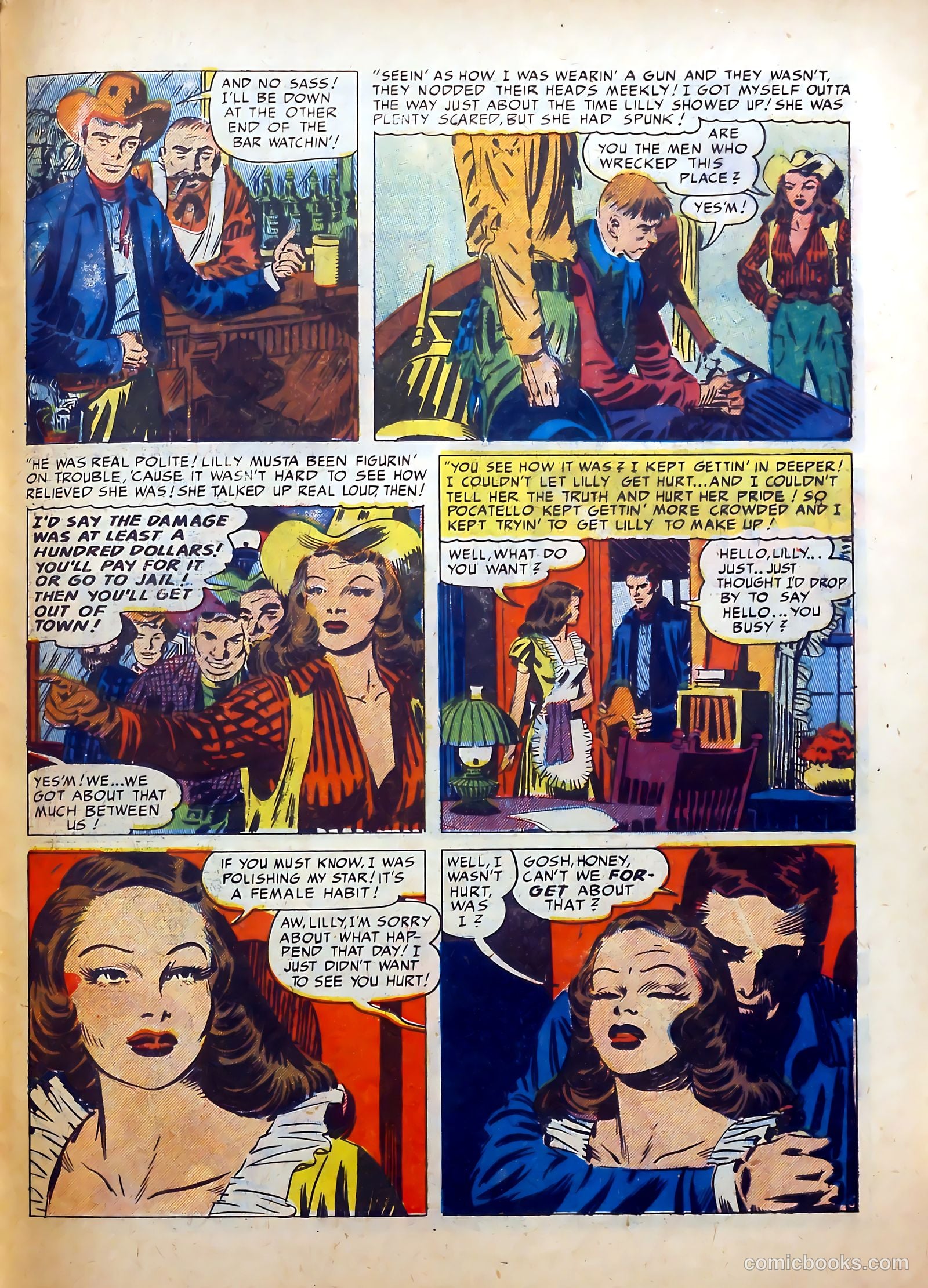 Western Love #5 (1950) — page 45 of 52