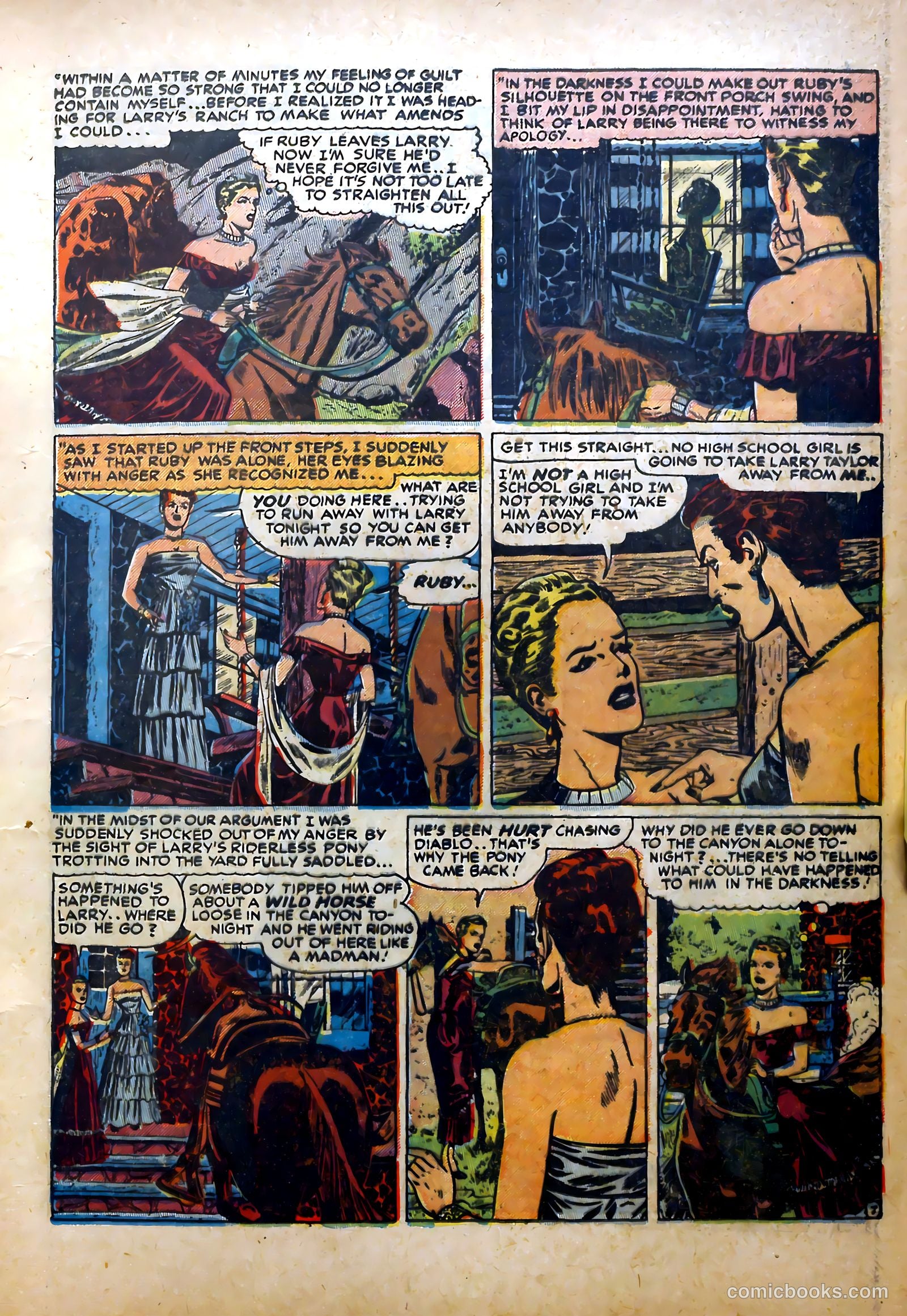 Real West Romances v1 #1 — page 9 of 53
