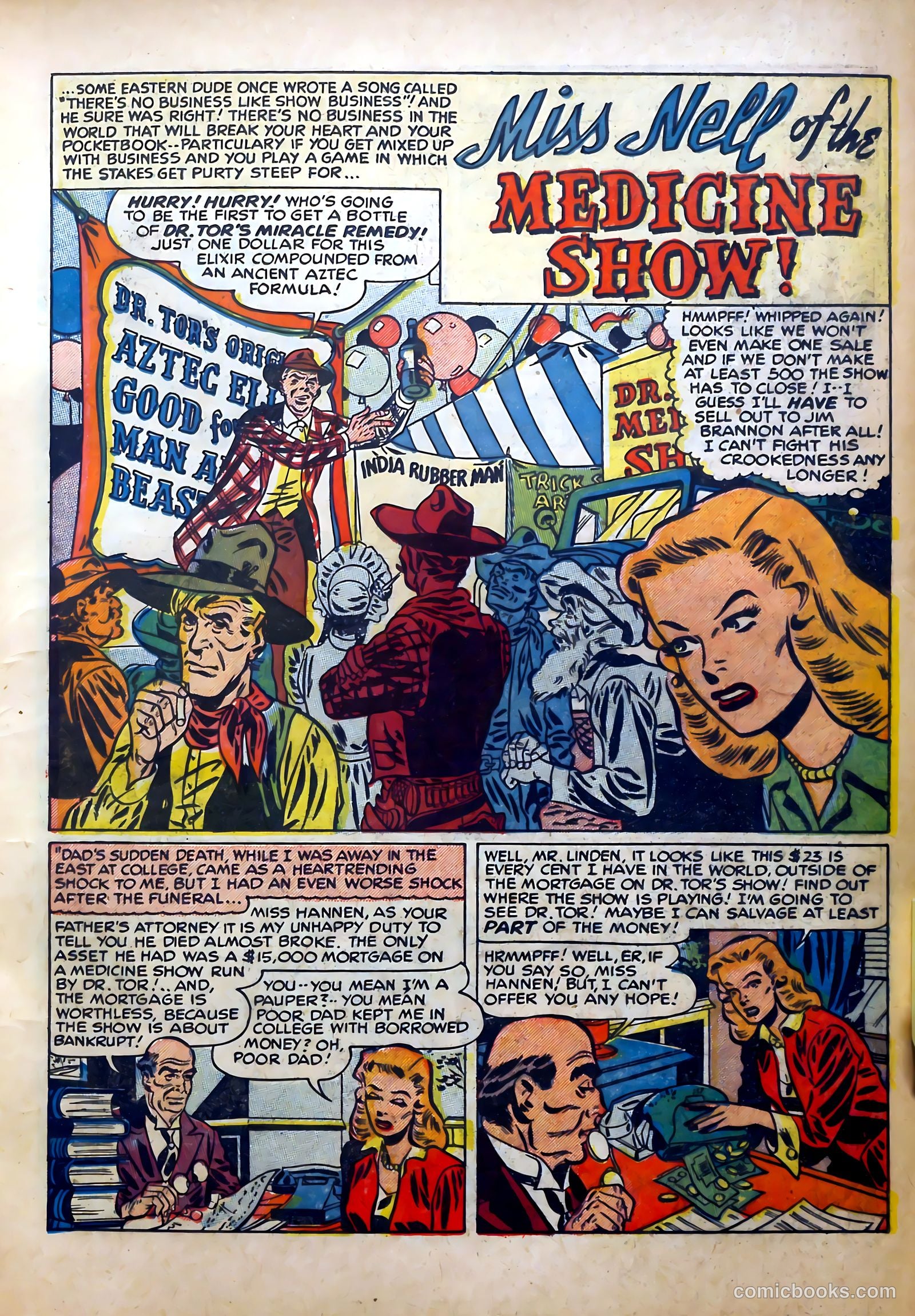 Real West Romances v1 #1 — page 11 of 53