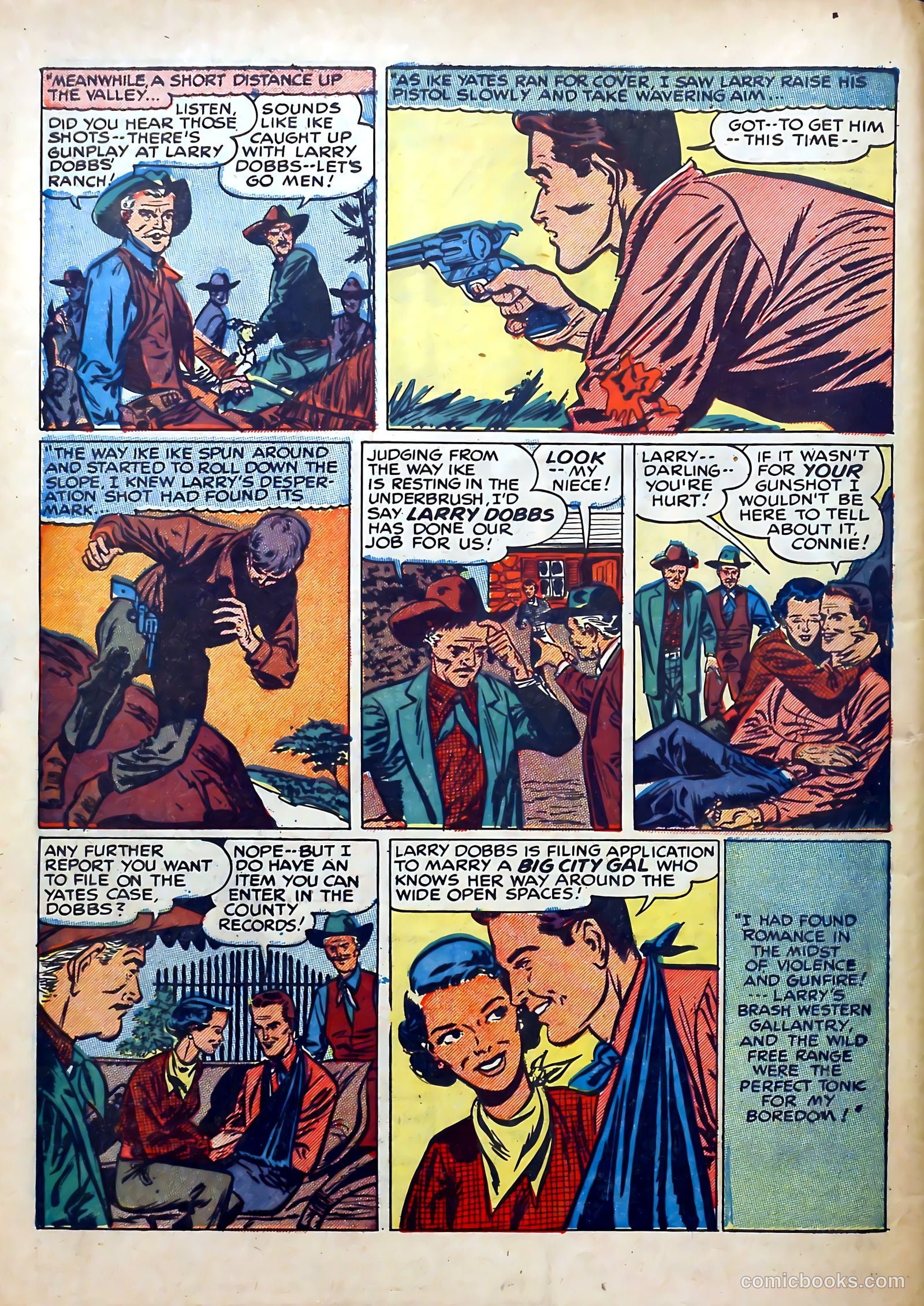 Real West Romances v1 #1 — page 38 of 53