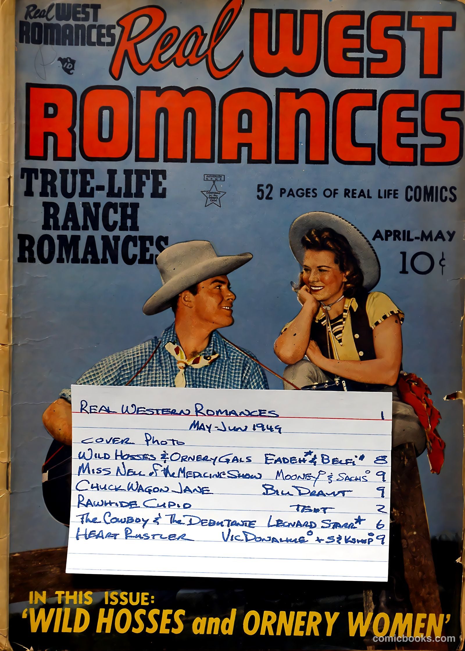 Real West Romances v1 #1 — page 53 of 53