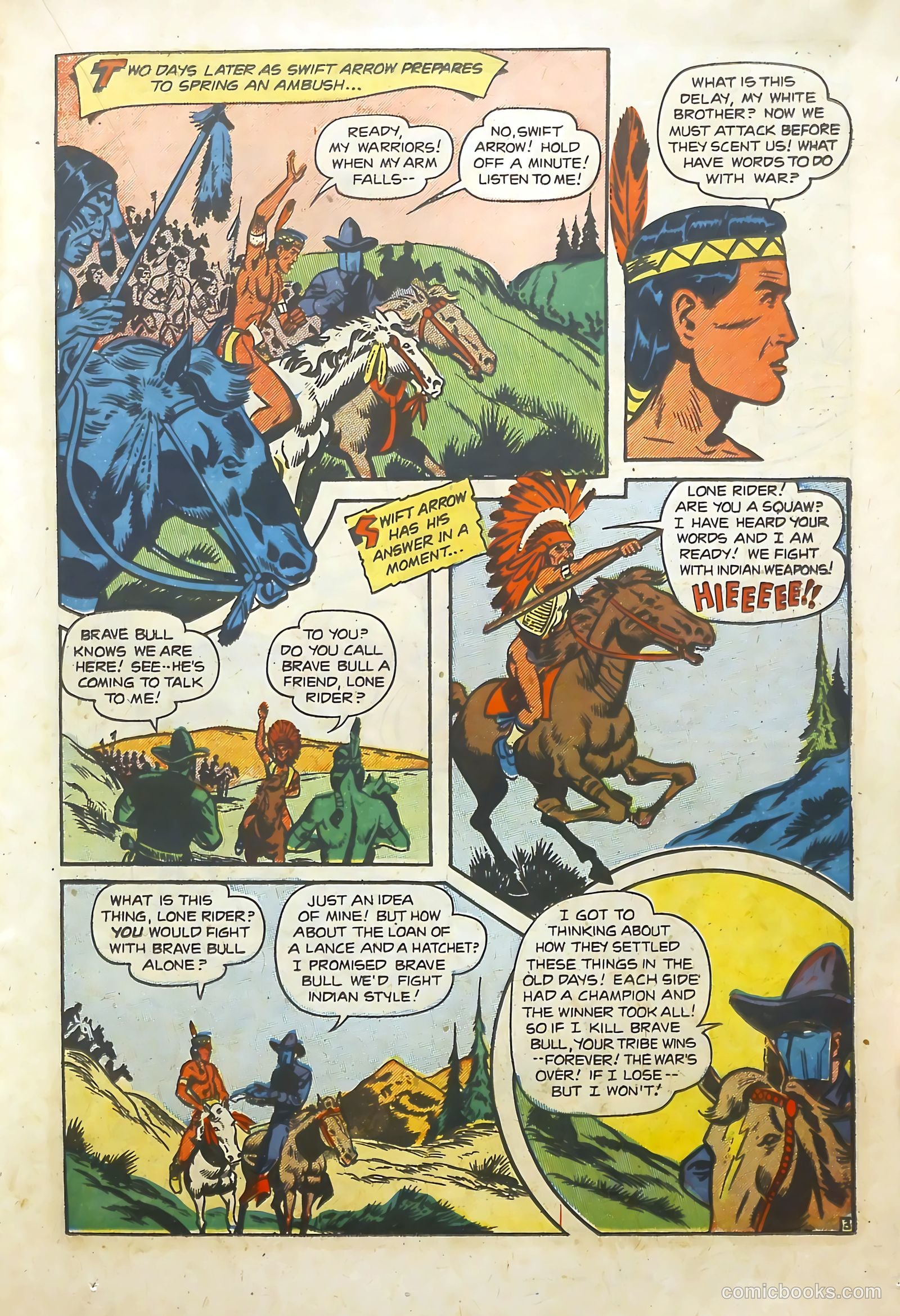Swift Arrow #4 (1957) — page 13 of 36