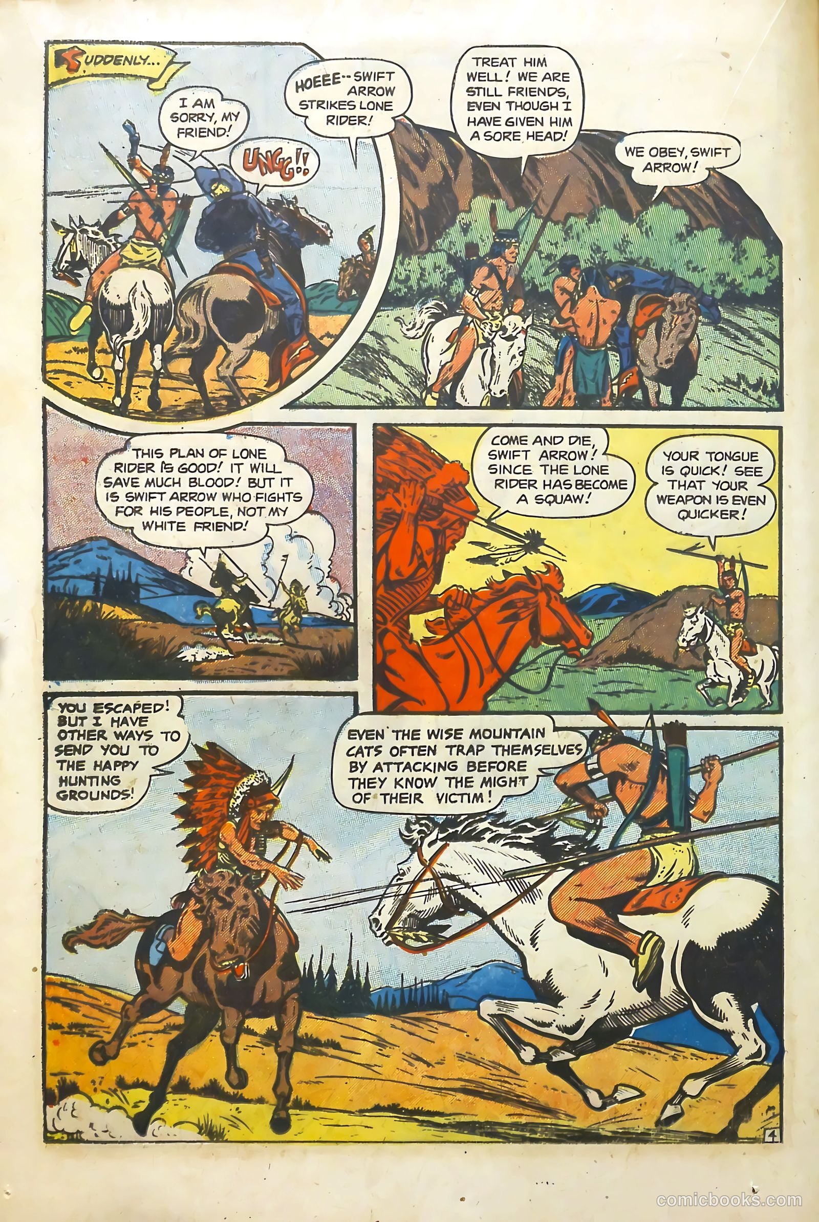 Swift Arrow #4 (1957) — page 14 of 36