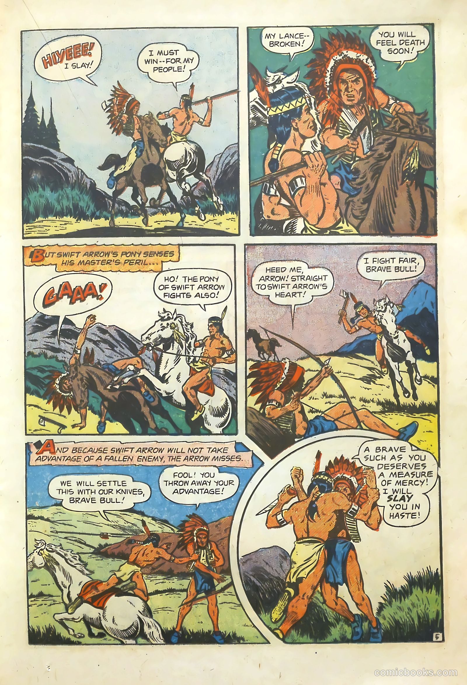 Swift Arrow #4 (1957) — page 15 of 36