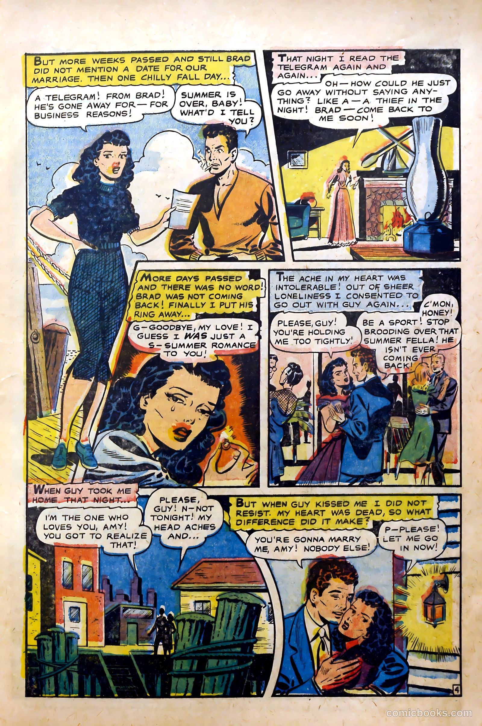 All True Romance #32 (1955) — page 7 of 36