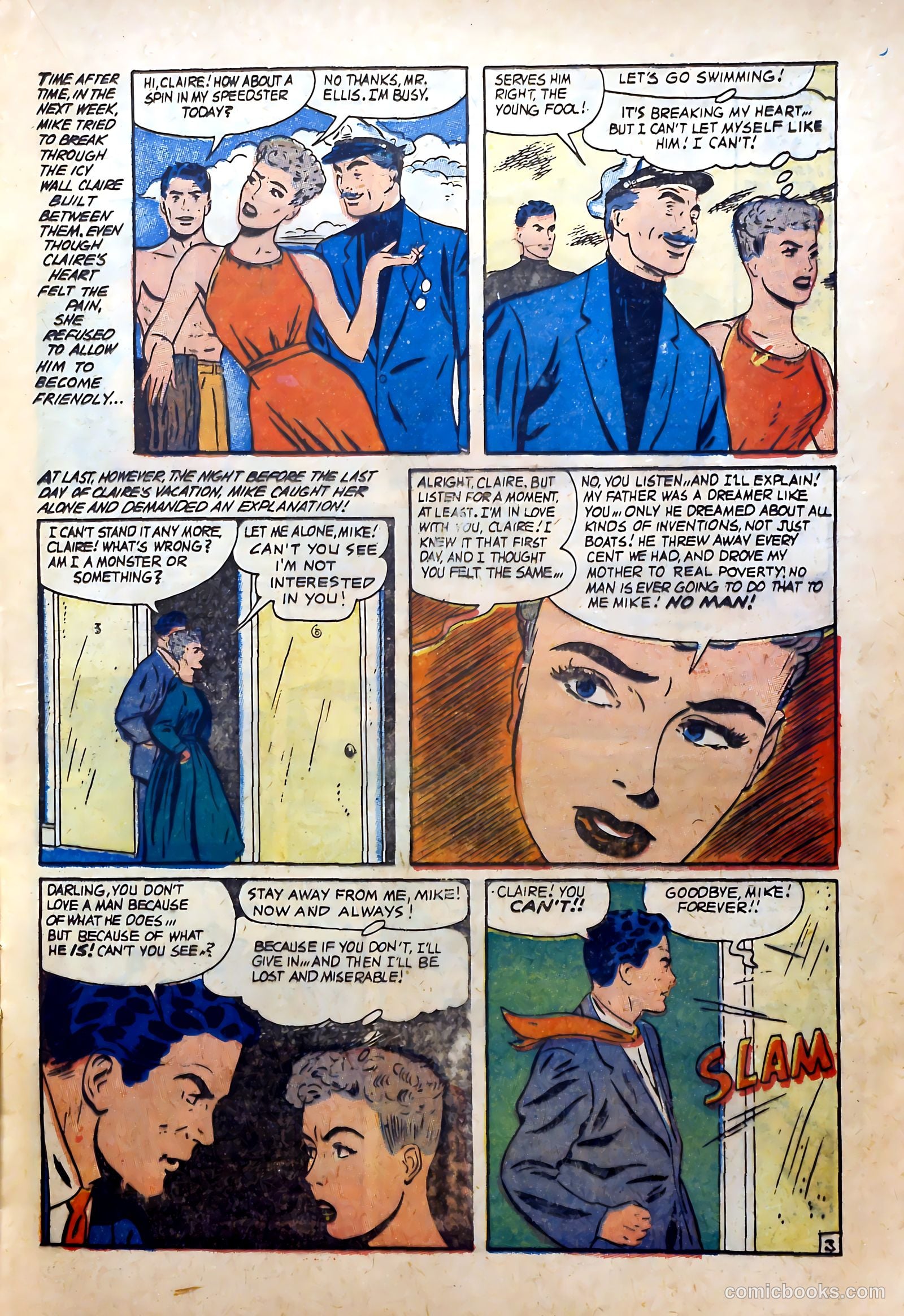 All True Romance #32 (1955) — page 15 of 36