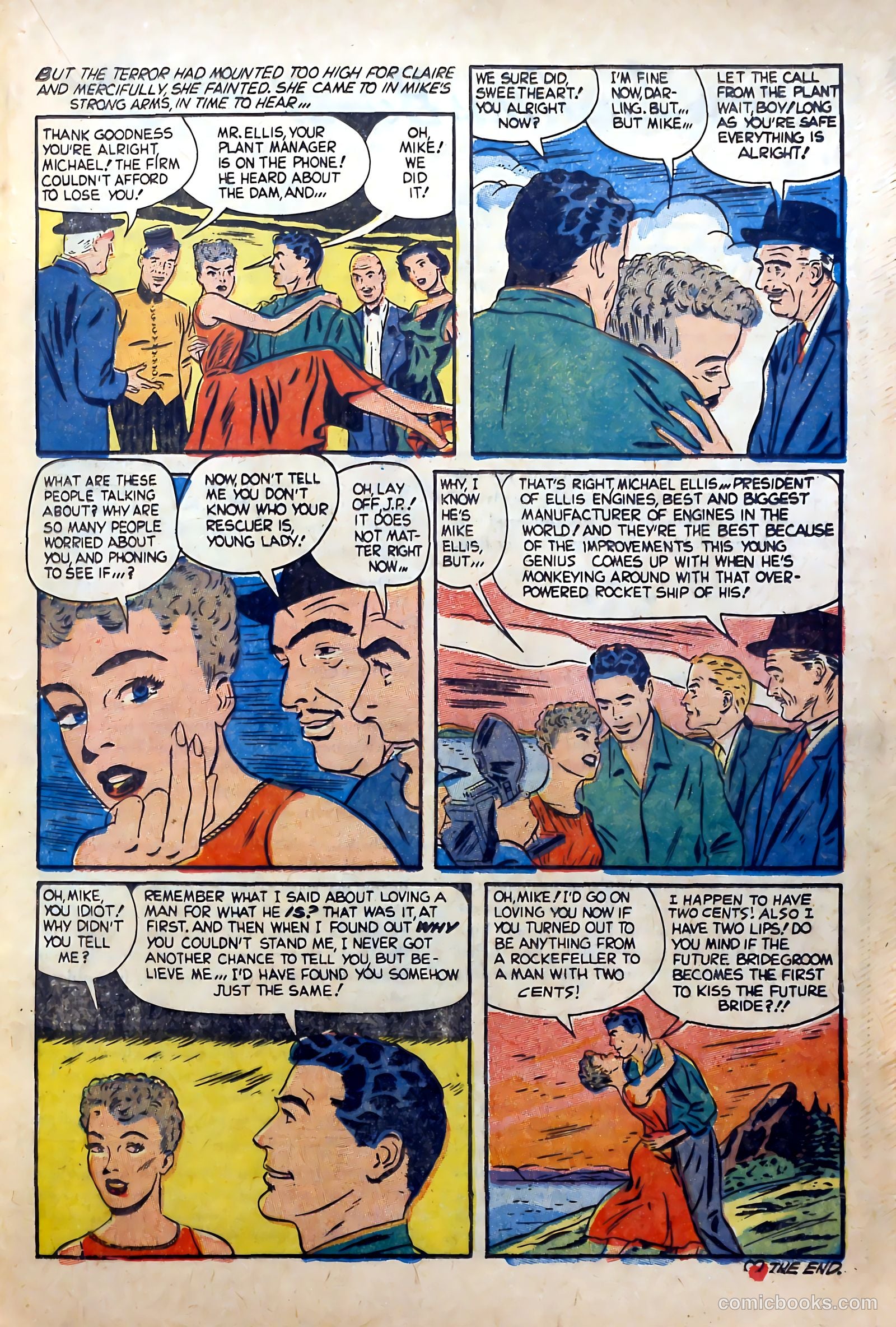 All True Romance #32 (1955) — page 19 of 36