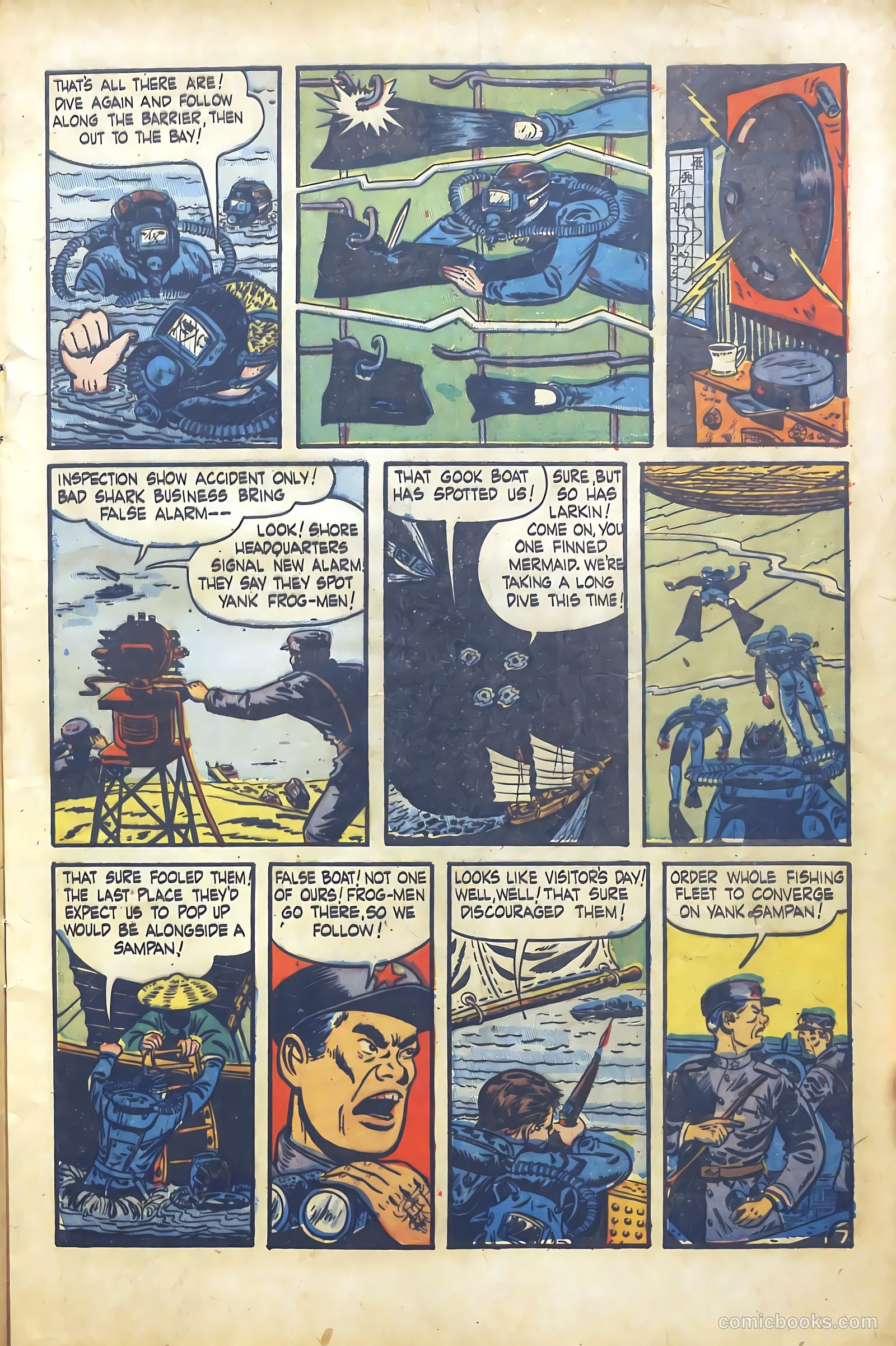G. I. in Battle #3 (1957) — page 9 of 36