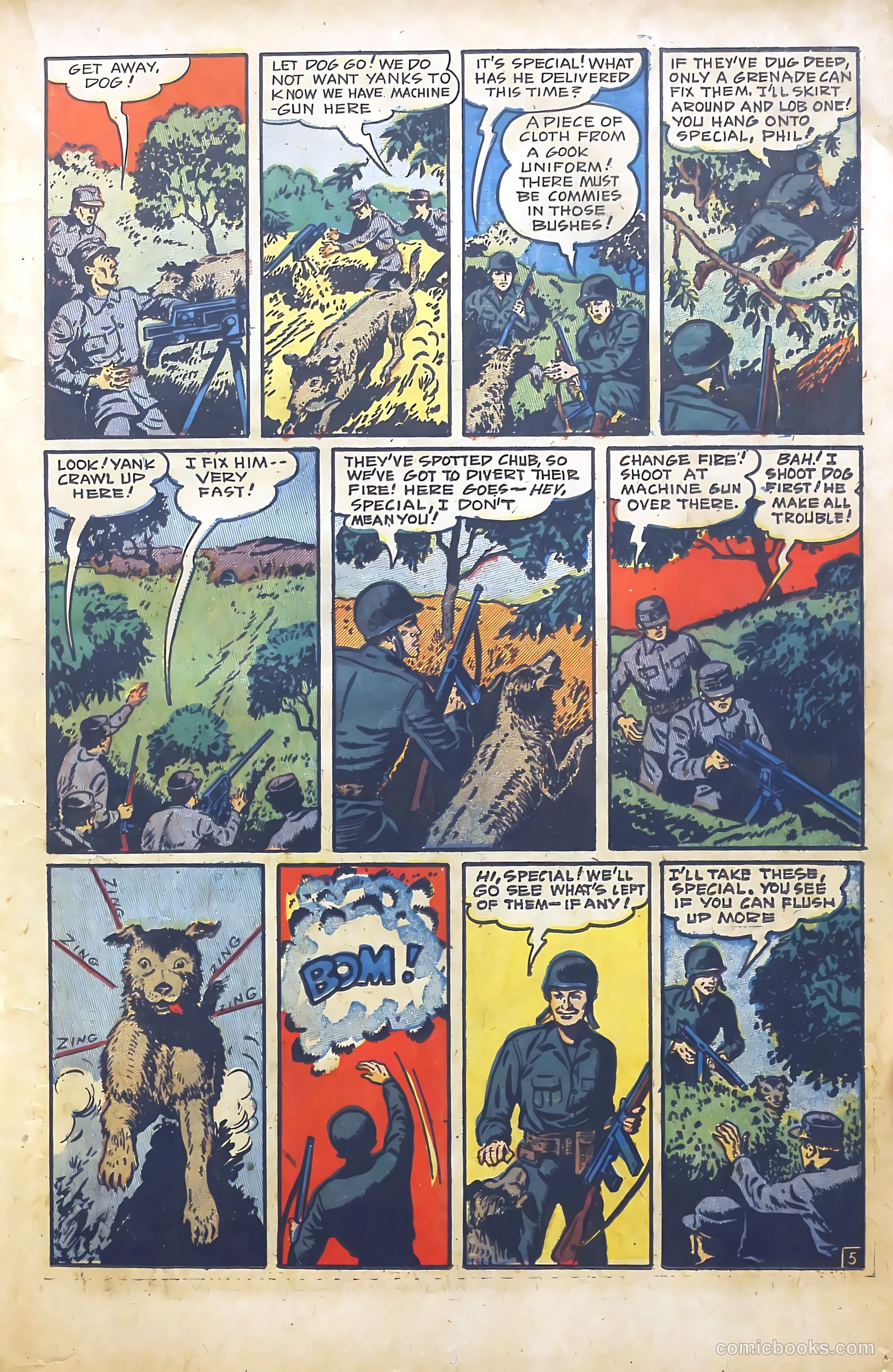 G. I. in Battle #3 (1957) — page 15 of 36