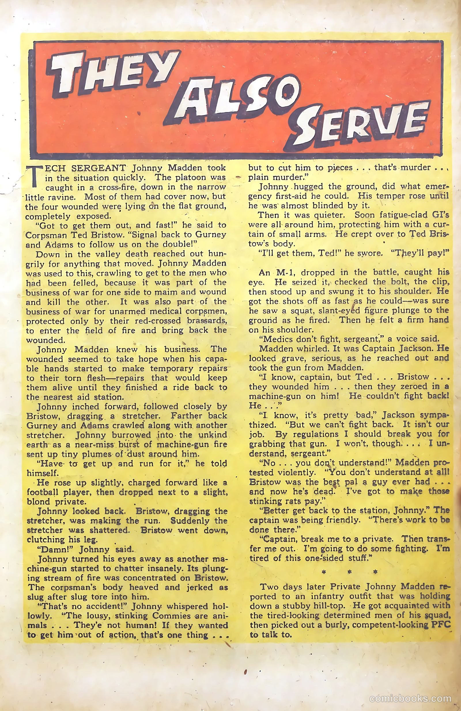 G. I. in Battle #3 (1957) — page 17 of 36