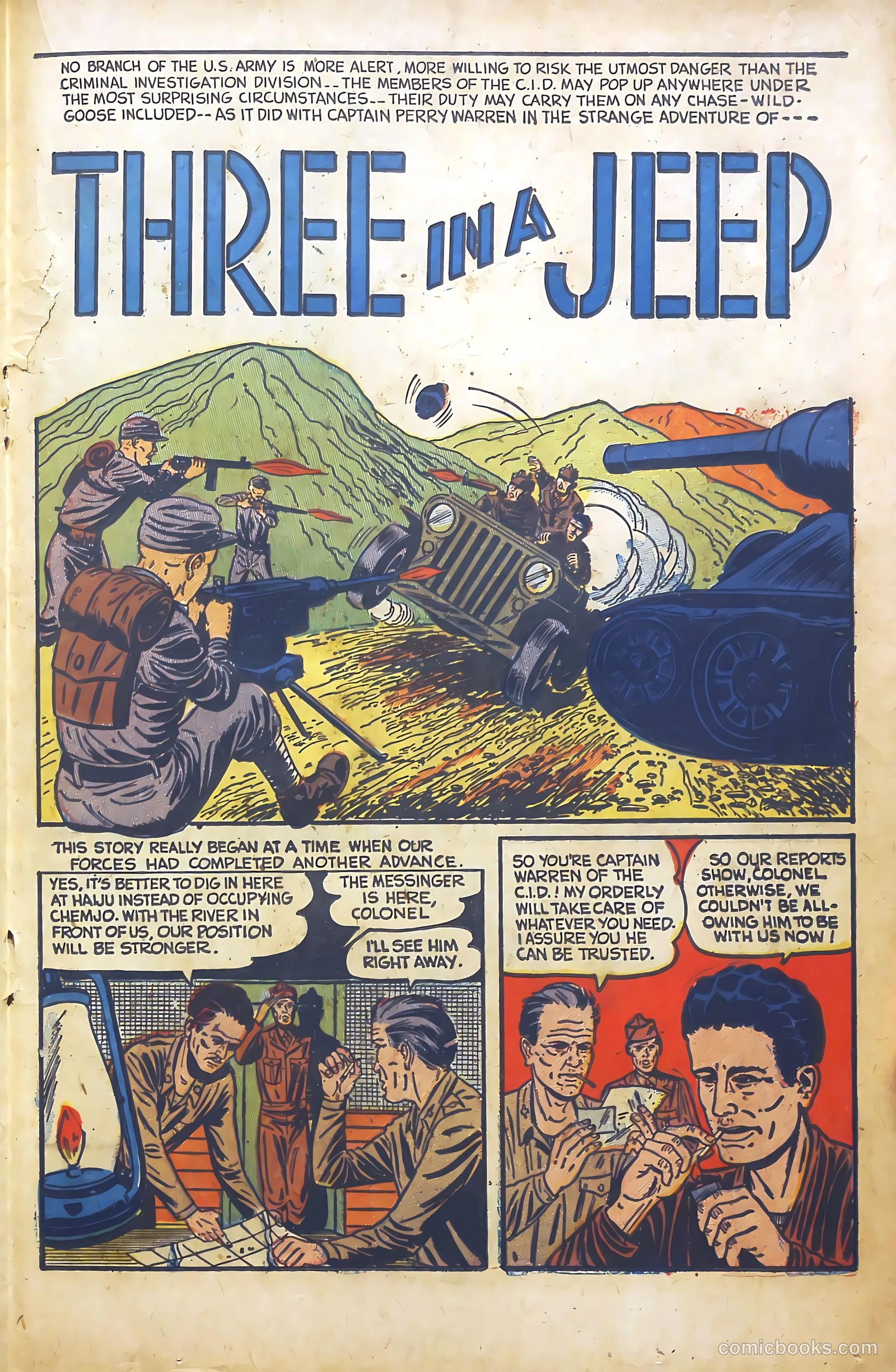 G. I. in Battle #3 (1957) — page 19 of 36