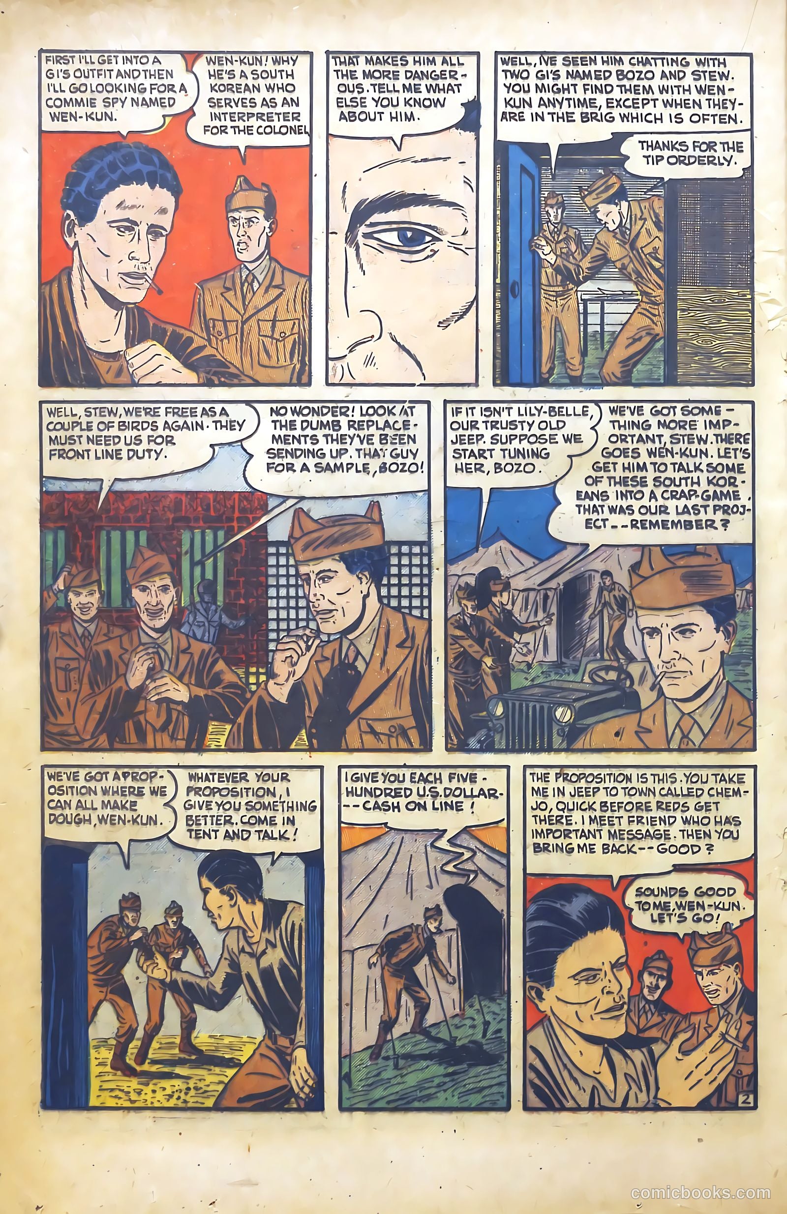 G. I. in Battle #3 (1957) — page 20 of 36