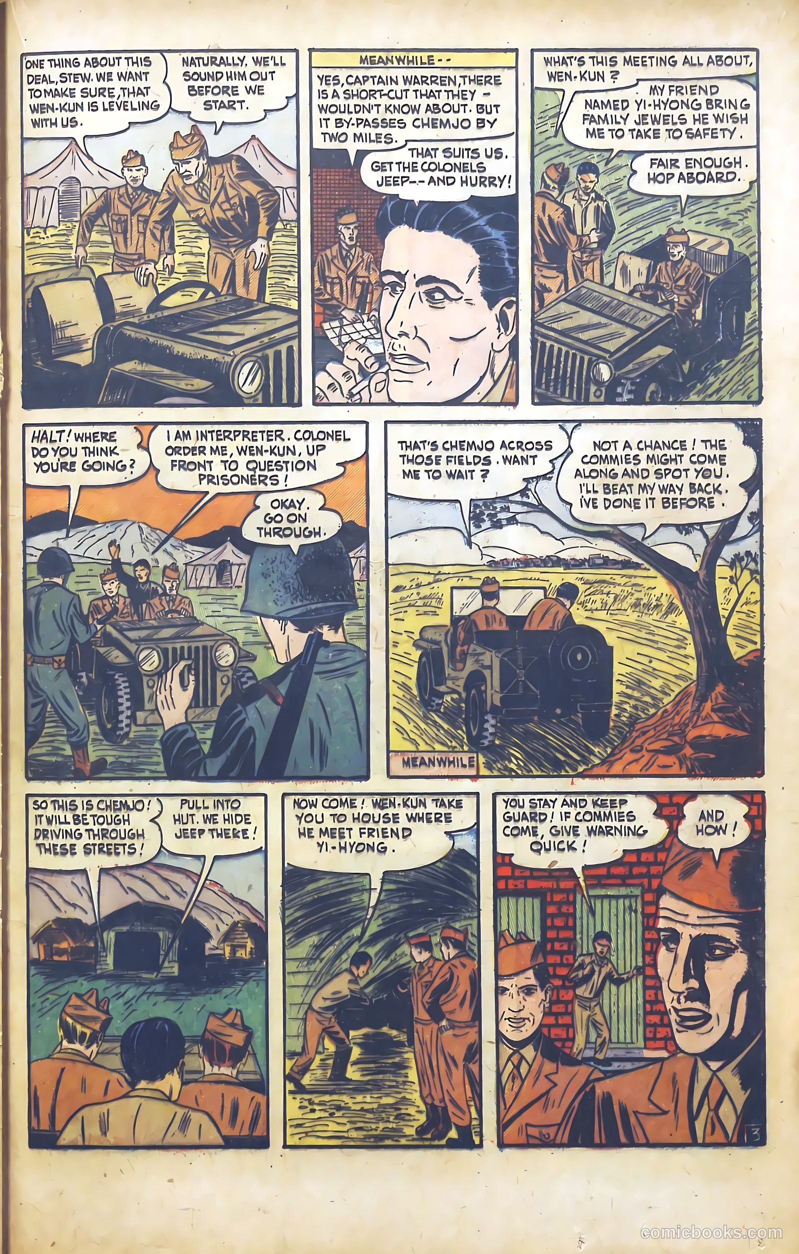 G. I. in Battle #3 (1957) — page 21 of 36