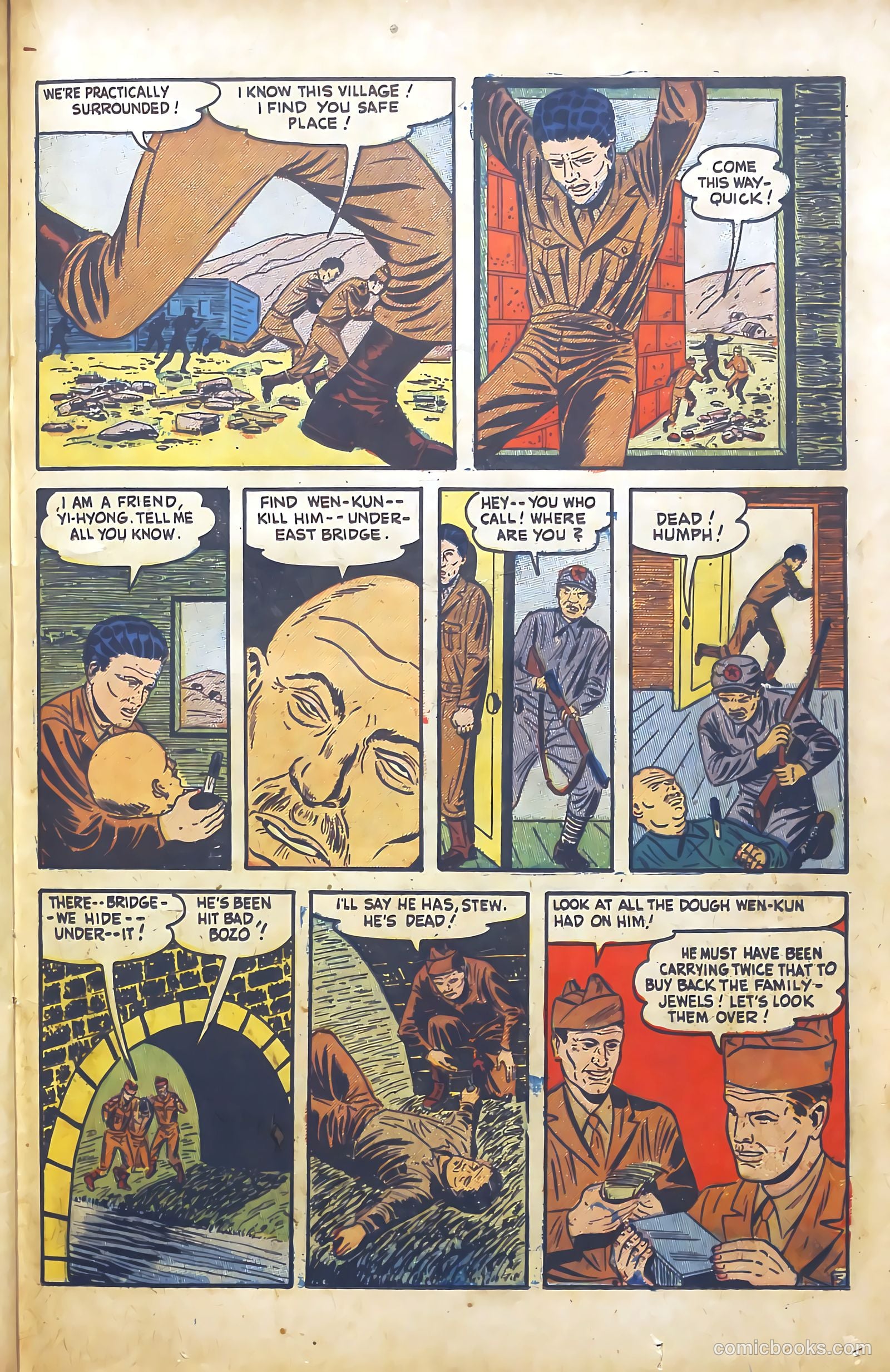 G. I. in Battle #3 (1957) — page 23 of 36