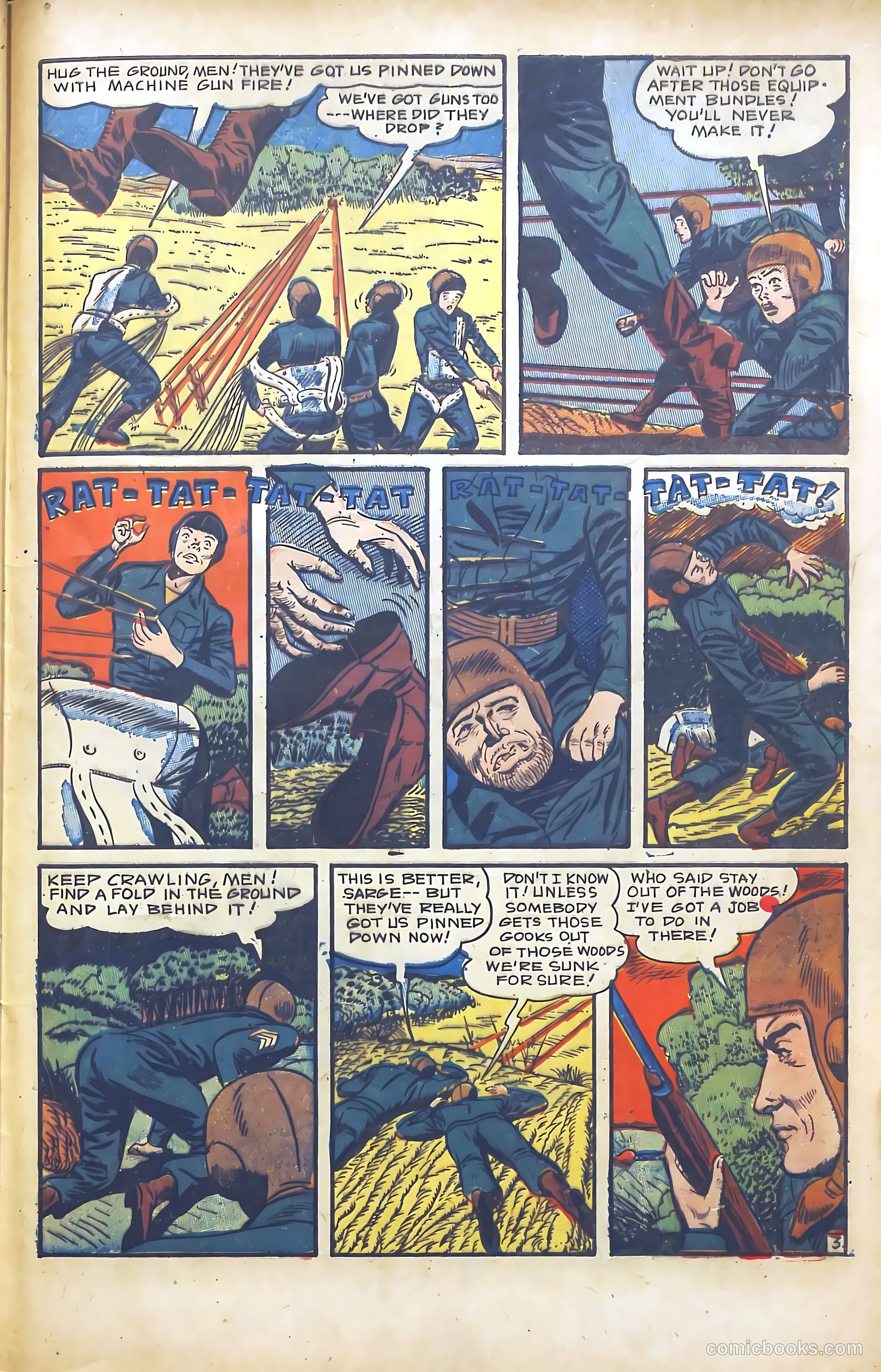 G. I. in Battle #3 (1957) — page 29 of 36