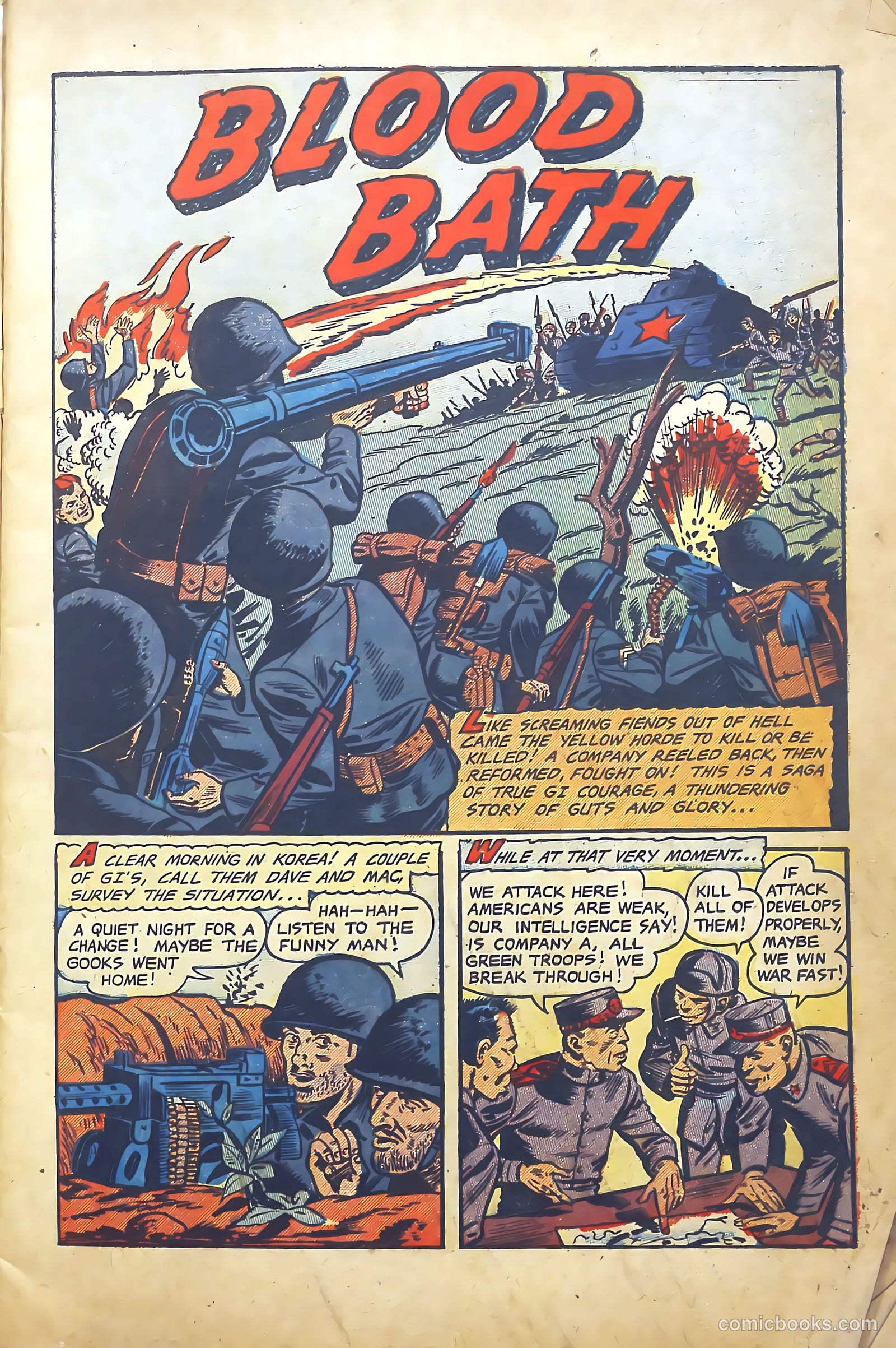 G. I. in Battle #5 (1957) — page 3 of 36