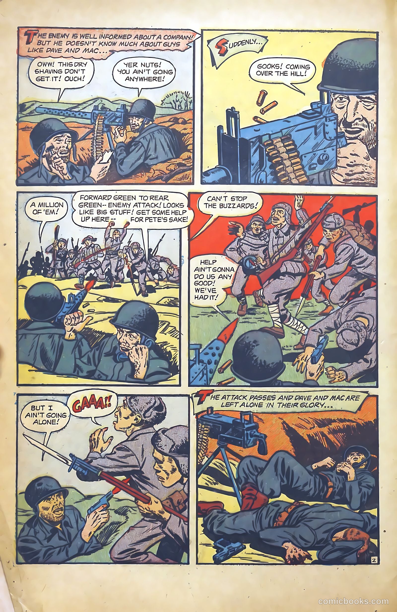 G. I. in Battle #5 (1957) — page 4 of 36