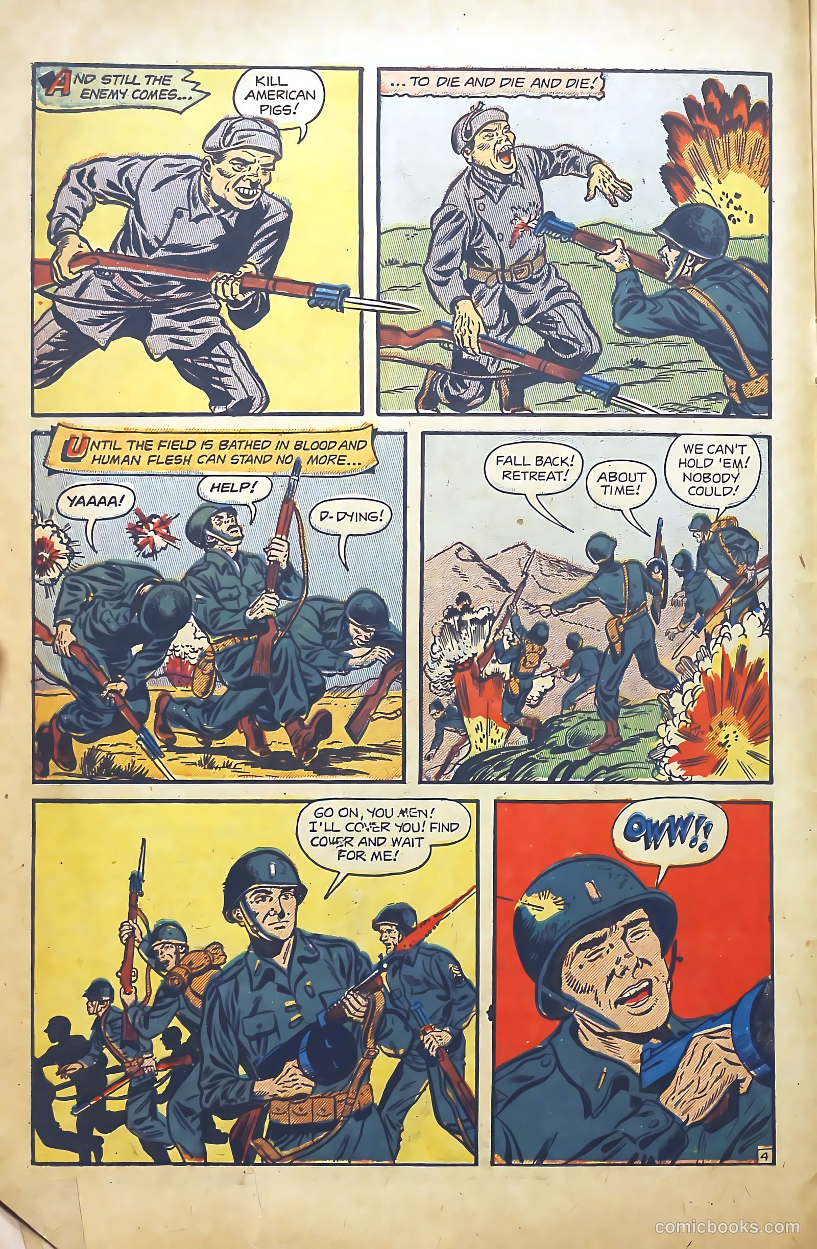G. I. in Battle #5 (1957) — page 6 of 36