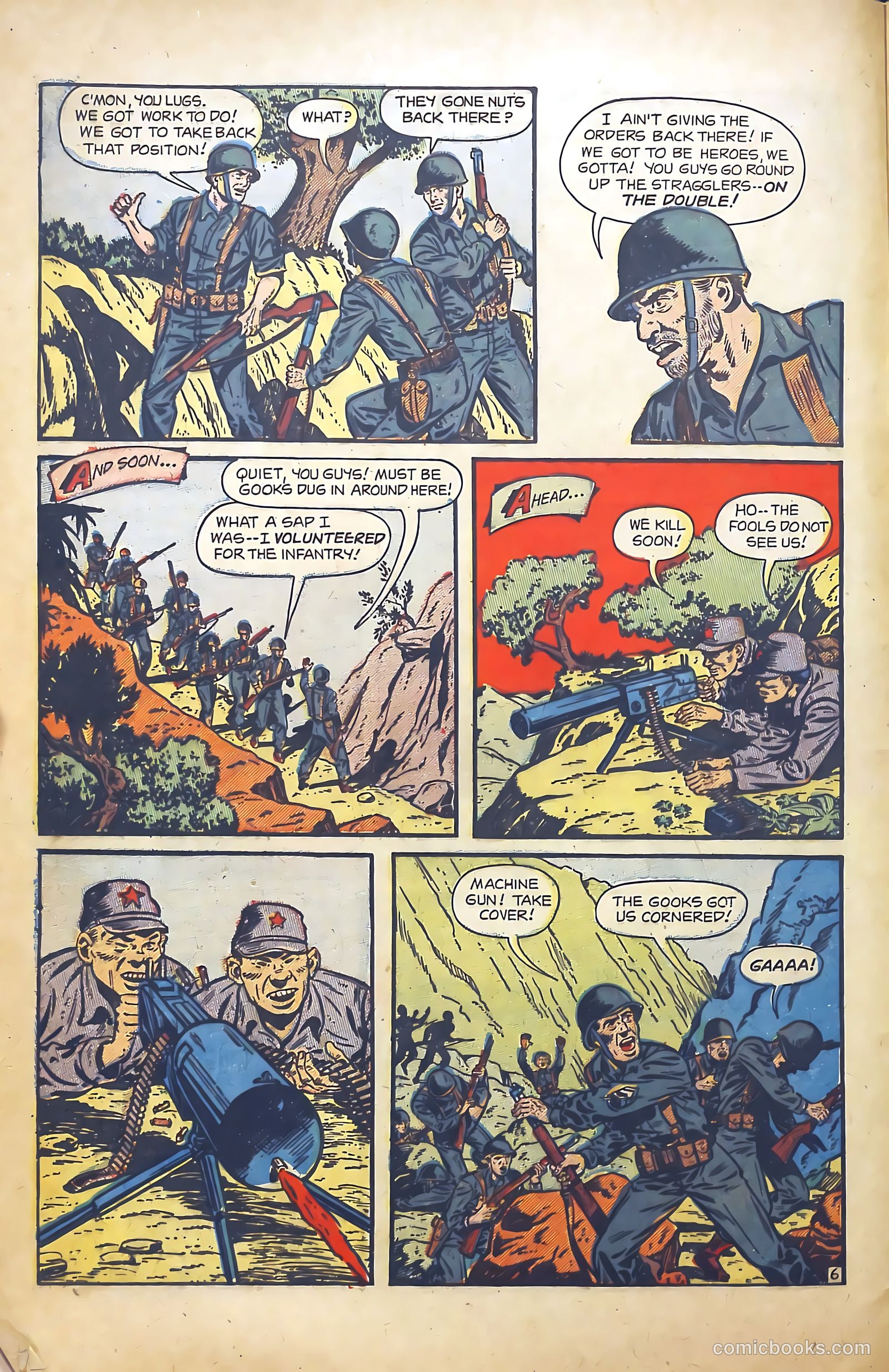 G. I. in Battle #5 (1957) — page 8 of 36