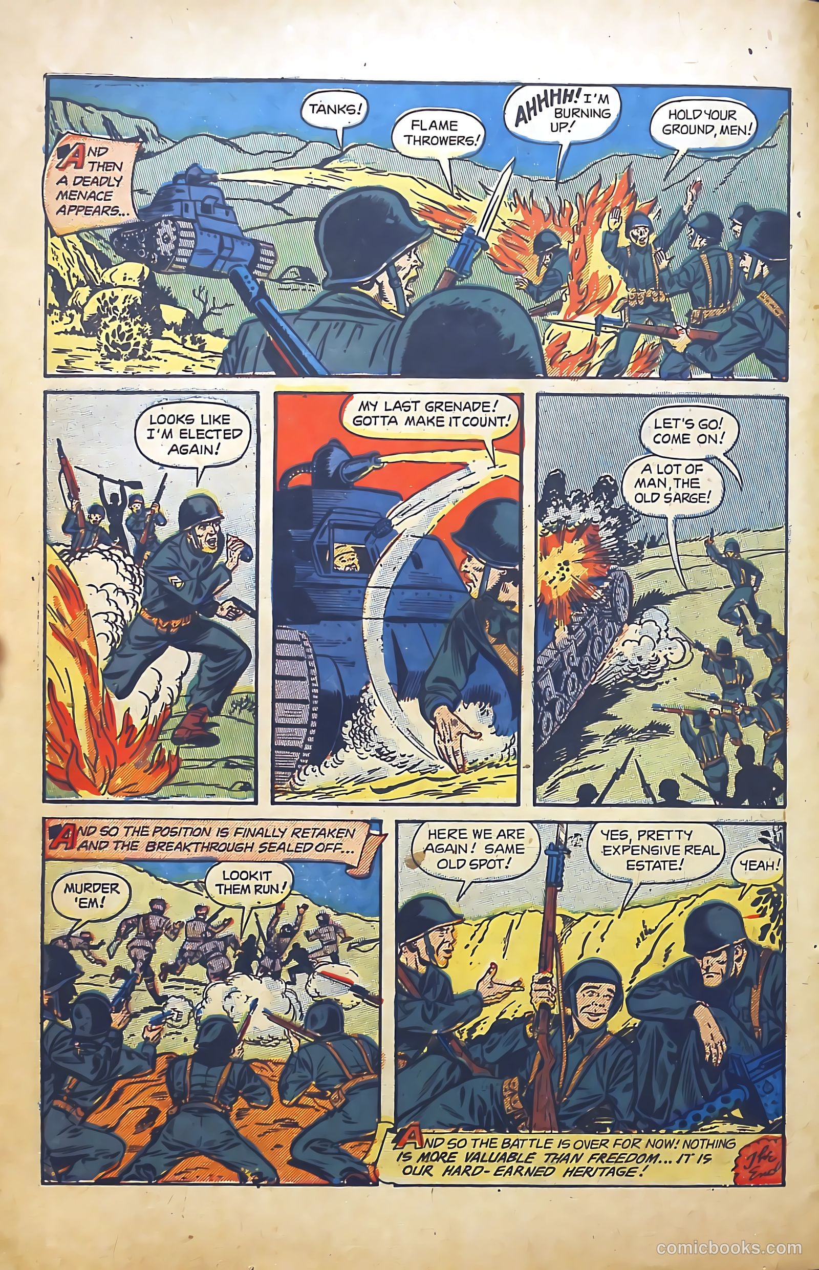 G. I. in Battle #5 (1957) — page 10 of 36