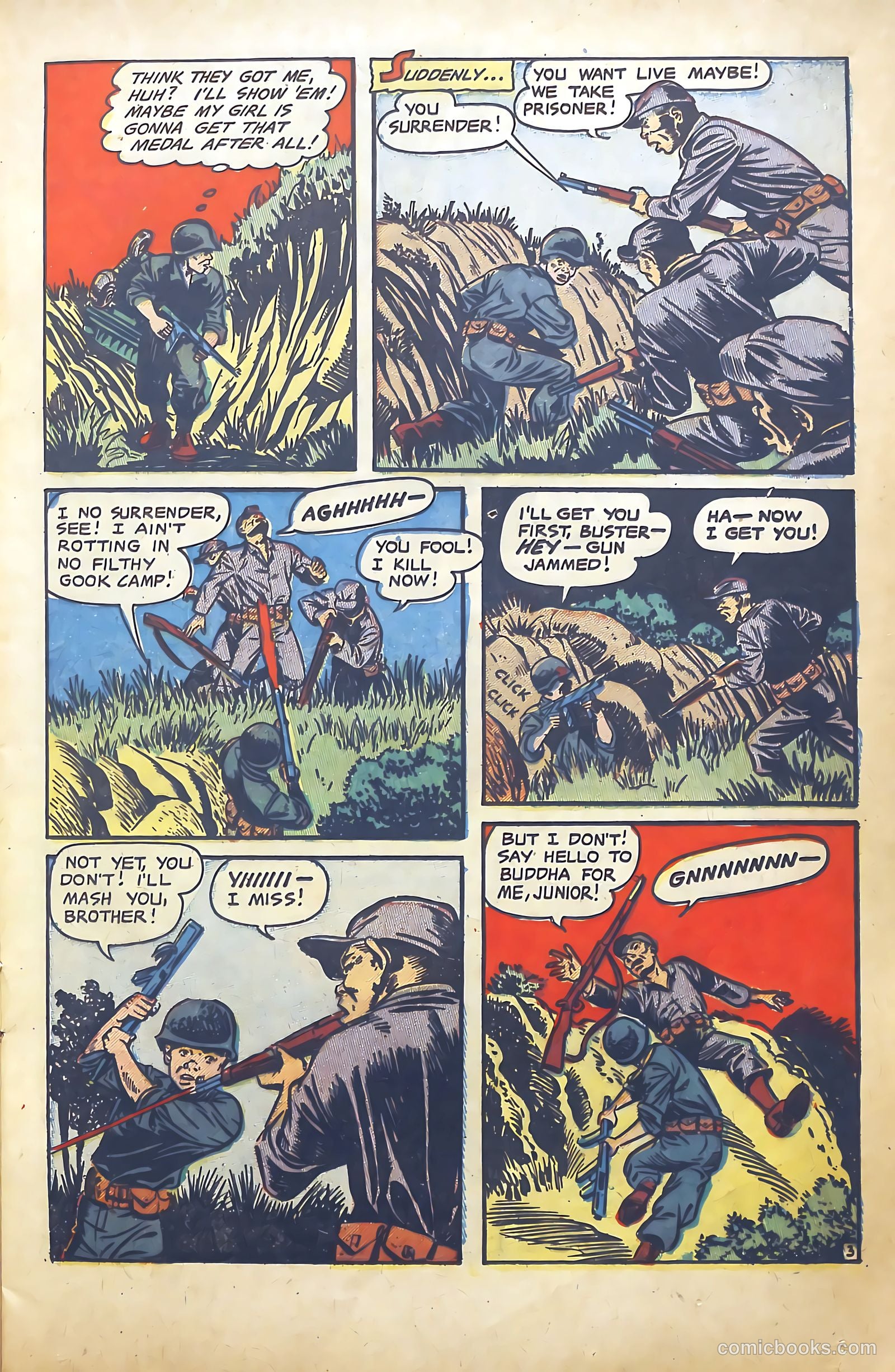 G. I. in Battle #5 (1957) — page 13 of 36