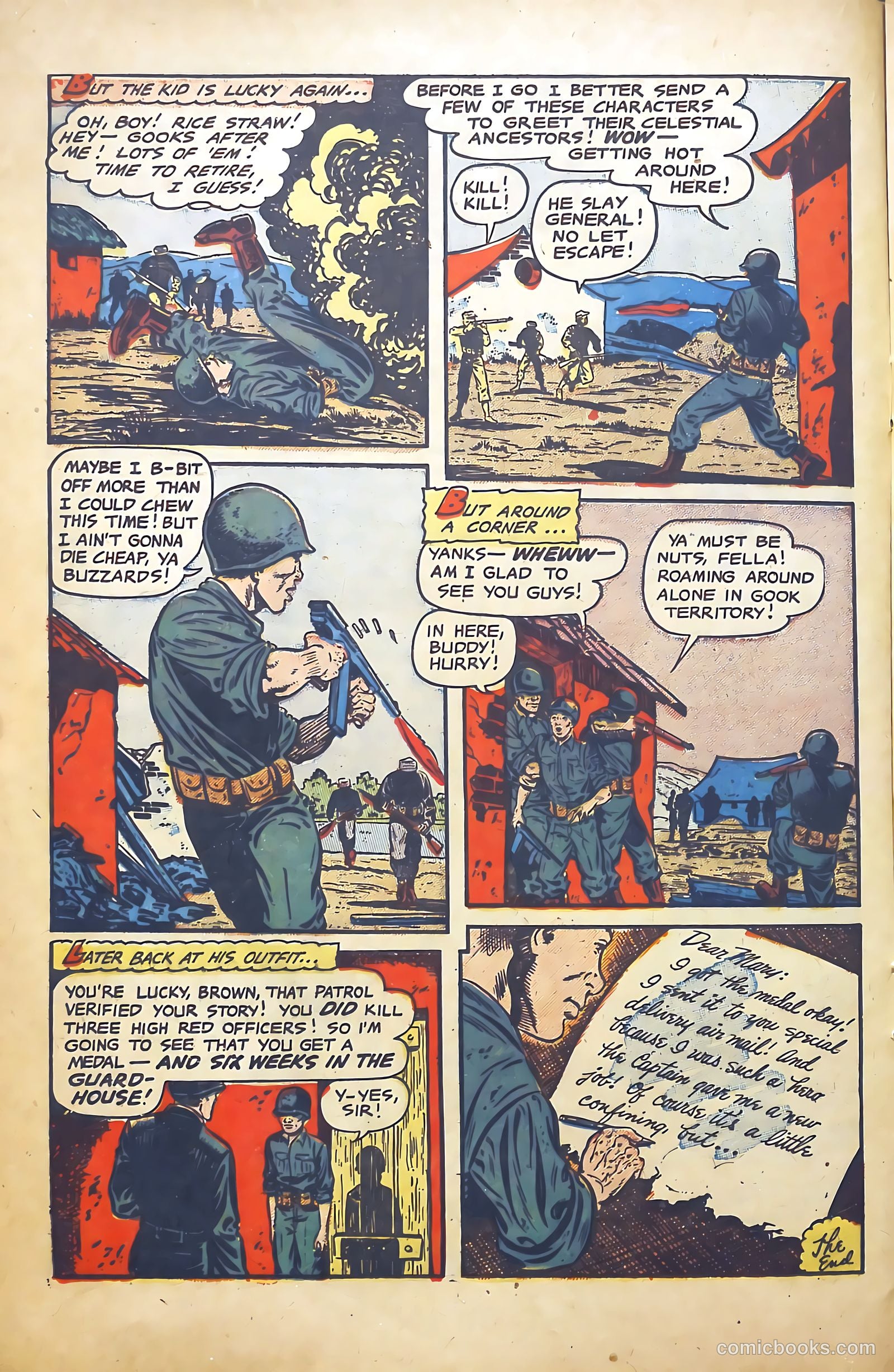 G. I. in Battle #5 (1957) — page 16 of 36