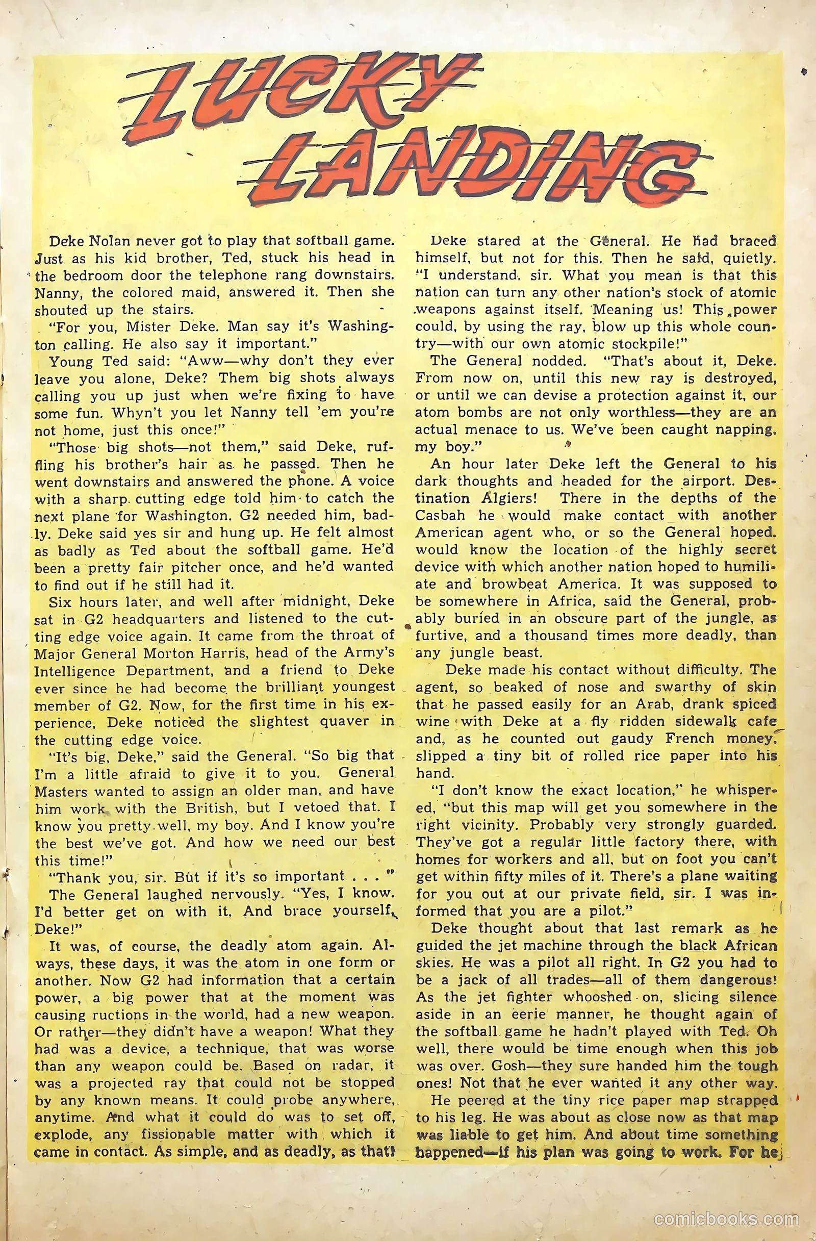 G. I. in Battle #5 (1957) — page 17 of 36
