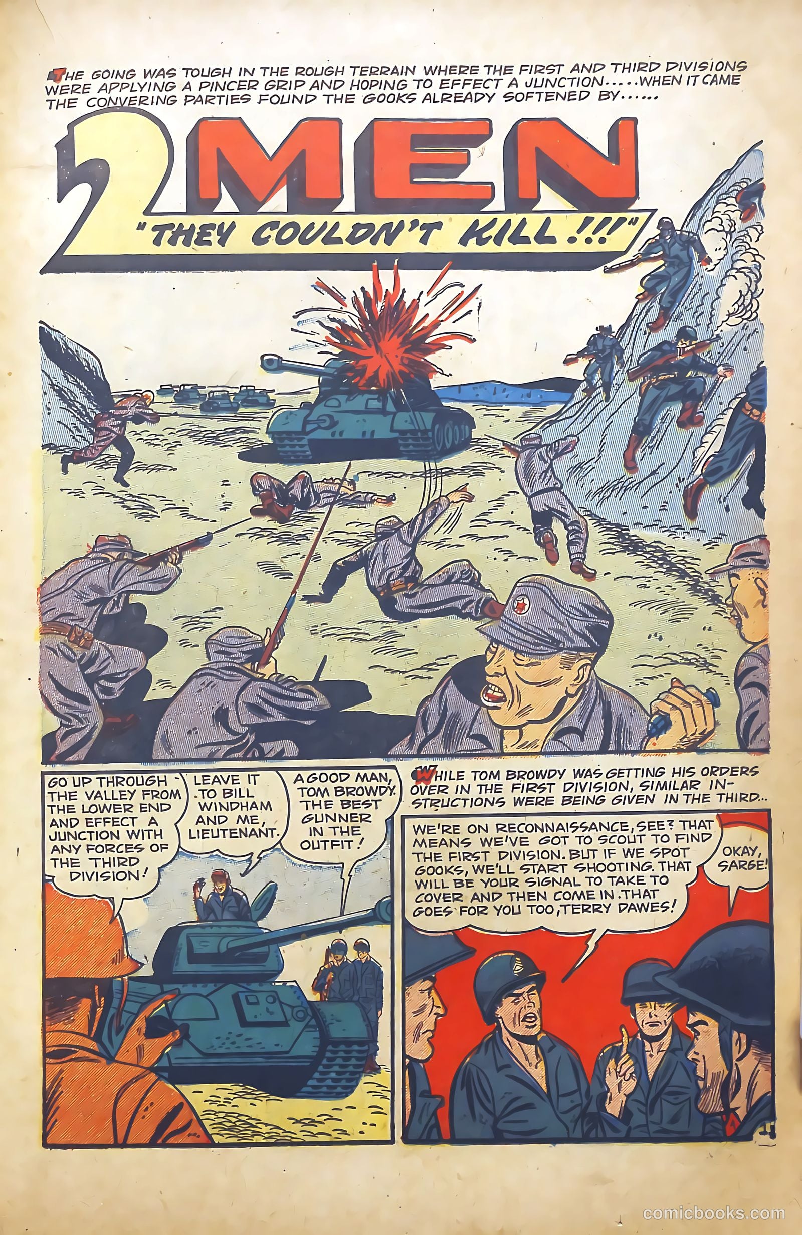 G. I. in Battle #5 (1957) — page 19 of 36