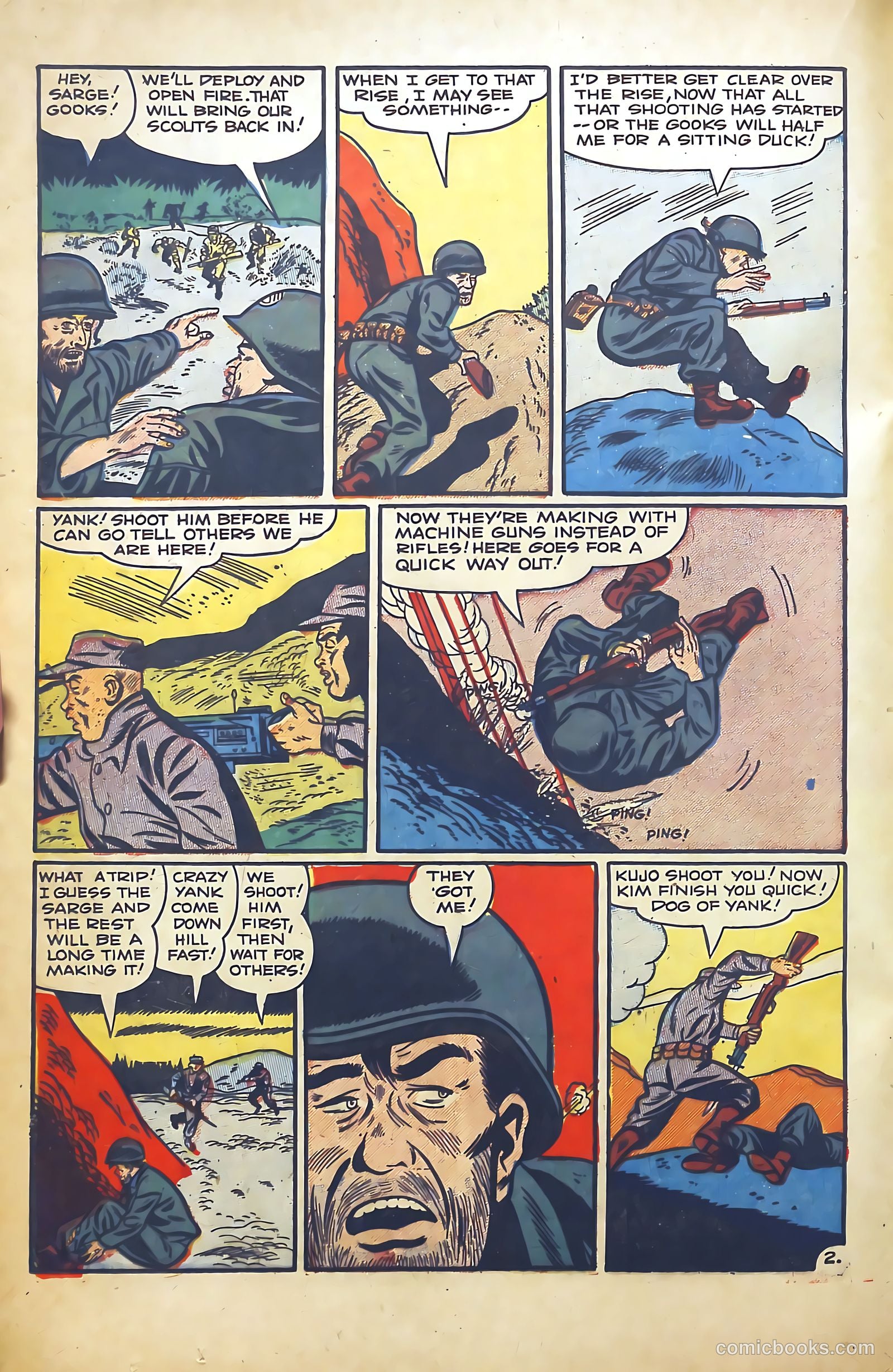 G. I. in Battle #5 (1957) — page 20 of 36