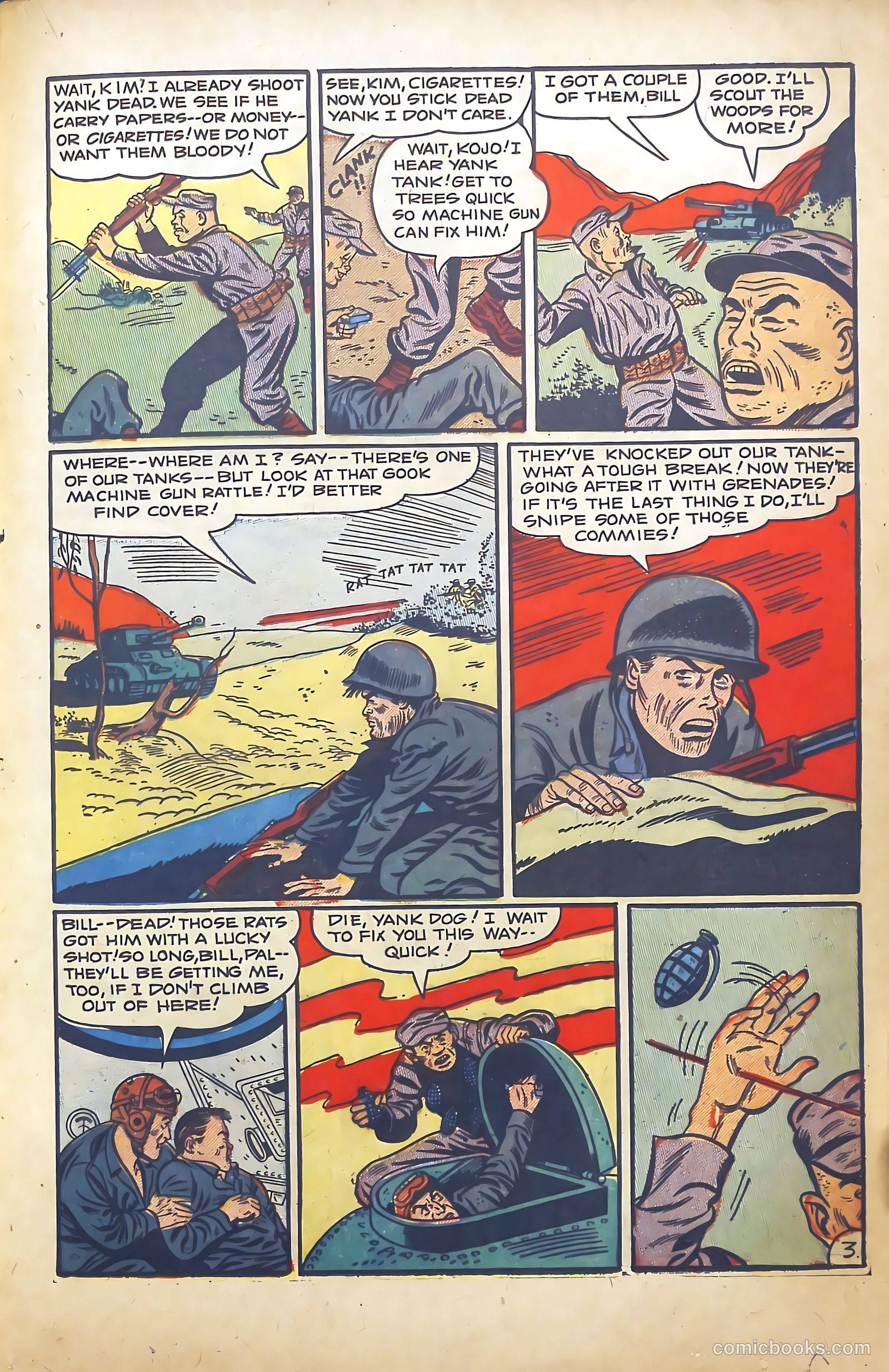 G. I. in Battle #5 (1957) — page 21 of 36