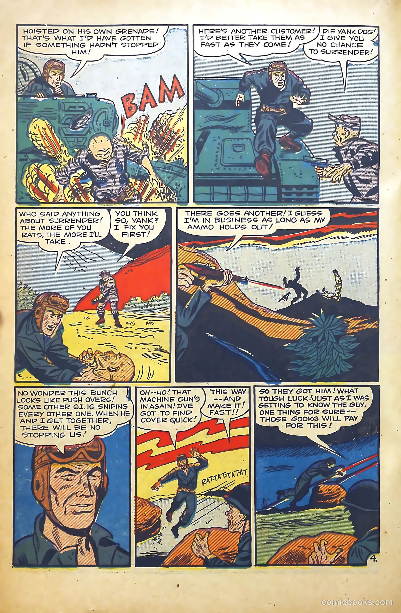 G. I. in Battle #5 (1957) — page 22 of 36