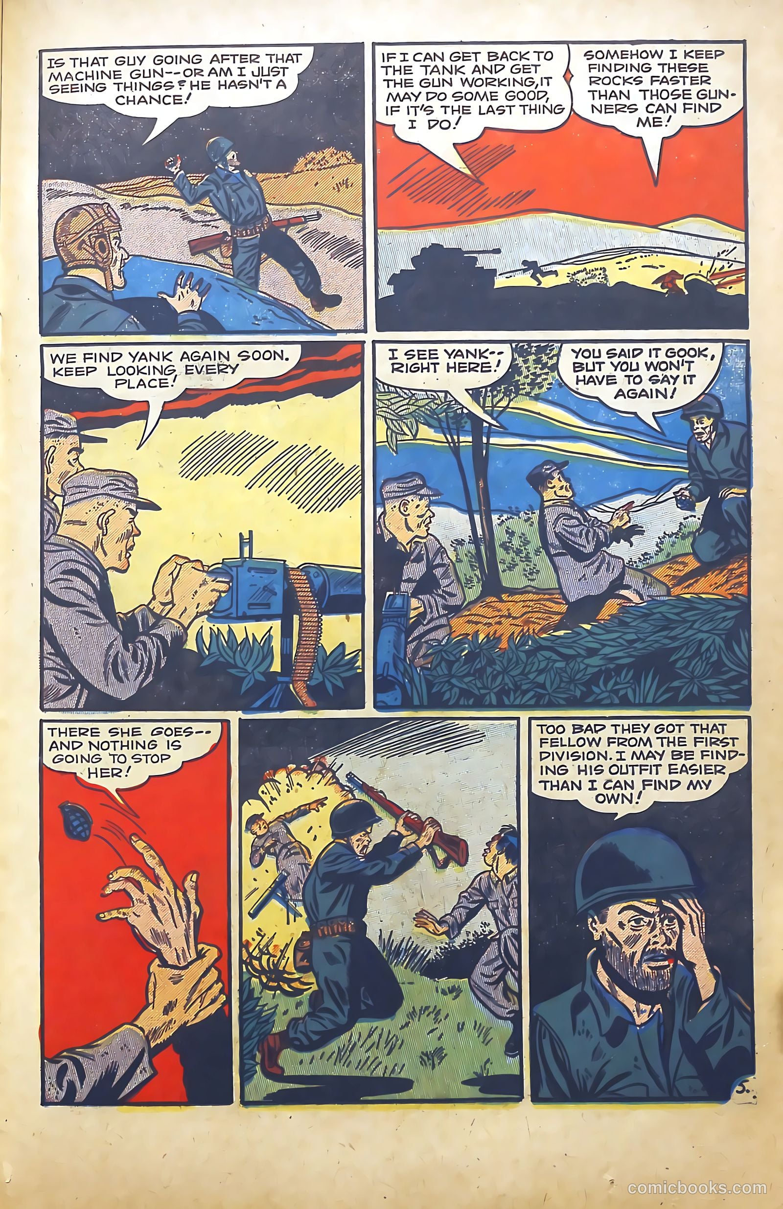 G. I. in Battle #5 (1957) — page 23 of 36