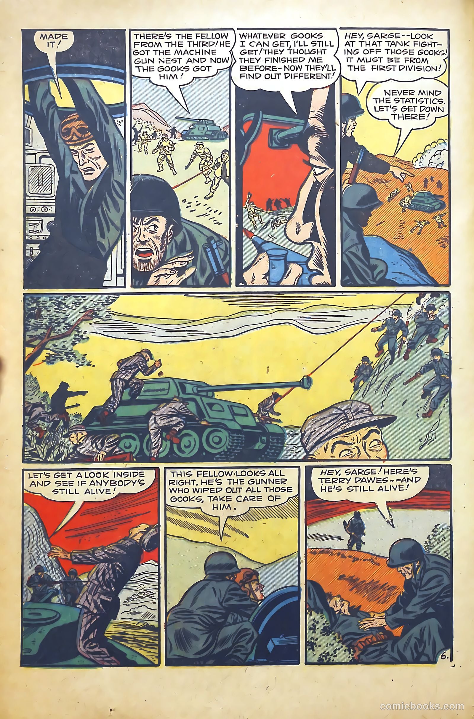 G. I. in Battle #5 (1957) — page 24 of 36