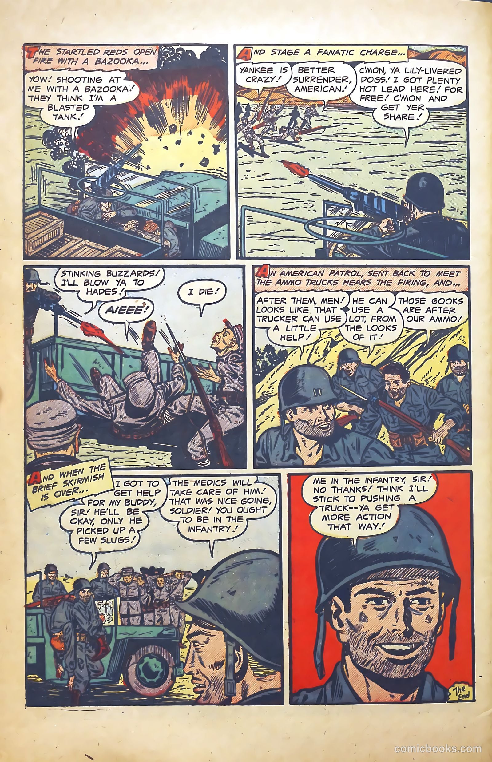 G. I. in Battle #5 (1957) — page 32 of 36