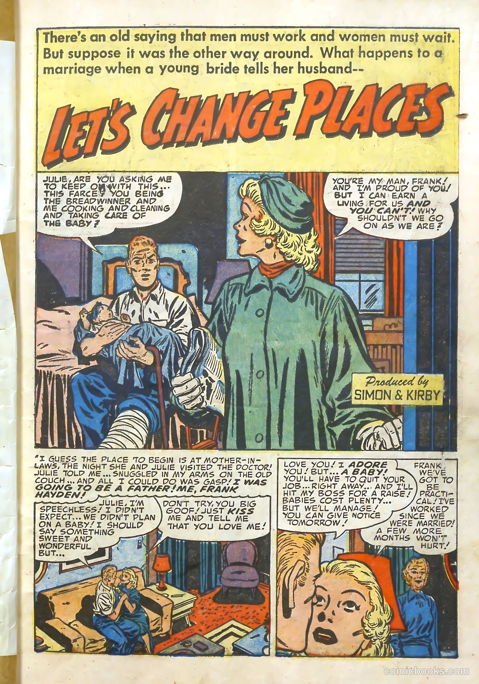 Young Brides #5 (1952) — page 3 of 36