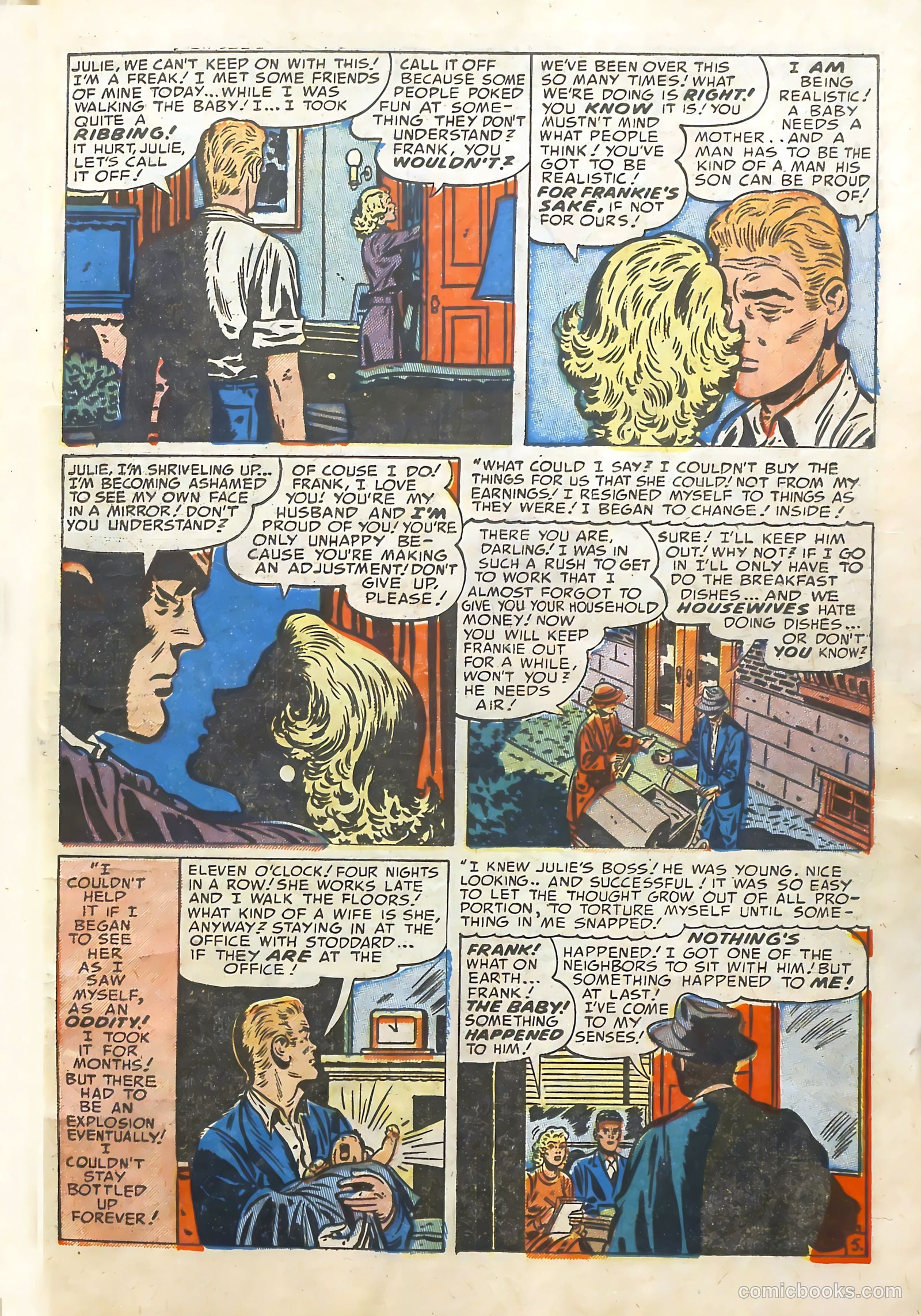 Young Brides #5 (1952) — page 7 of 36