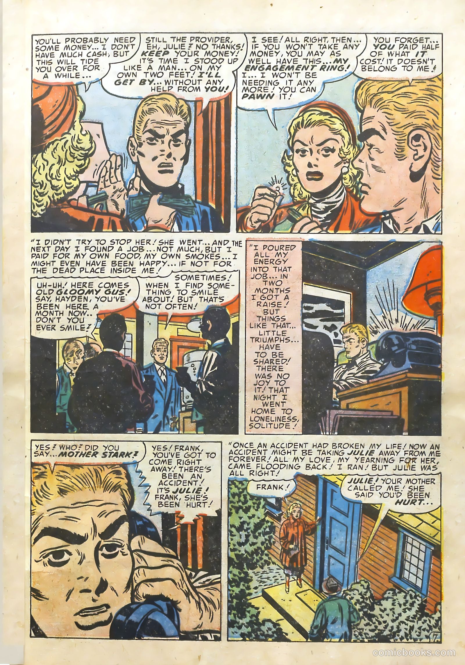 Young Brides #5 (1952) — page 9 of 36